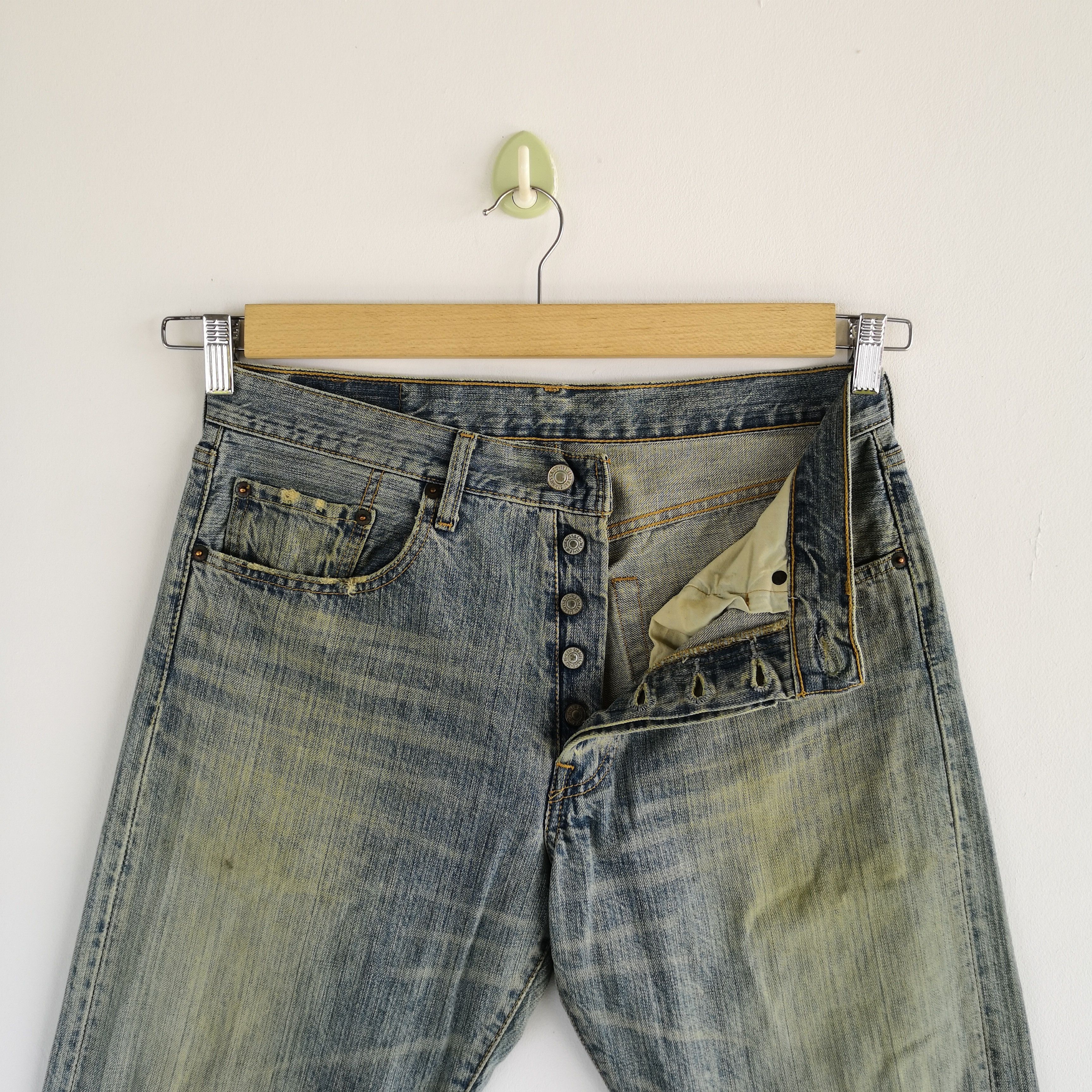 Levi's Vintage Levis 501 Rusty Jeans Levi's 501 Mud Denim Size US 32 / EU 48 - 8 Thumbnail