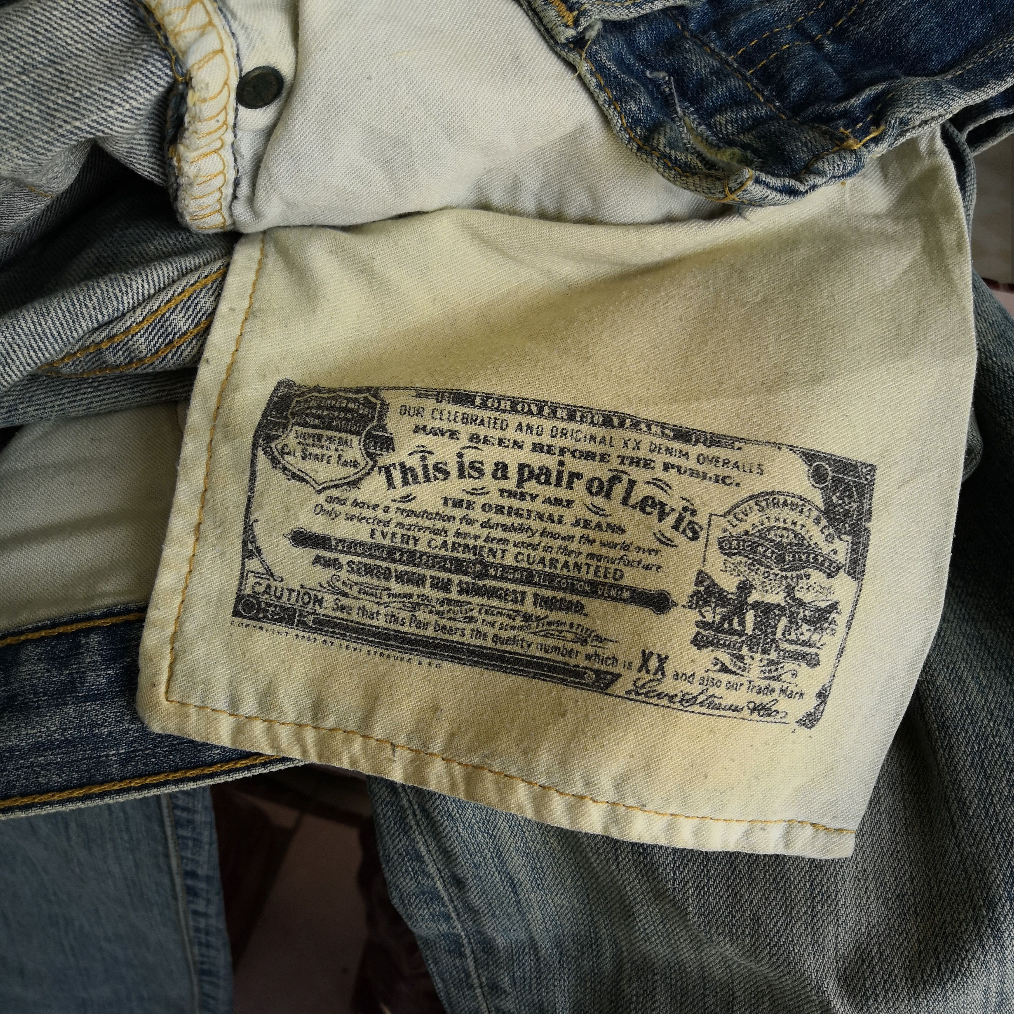 Levi's Vintage Levis 501 Rusty Jeans Levi's 501 Mud Denim Size US 32 / EU 48 - 11 Thumbnail