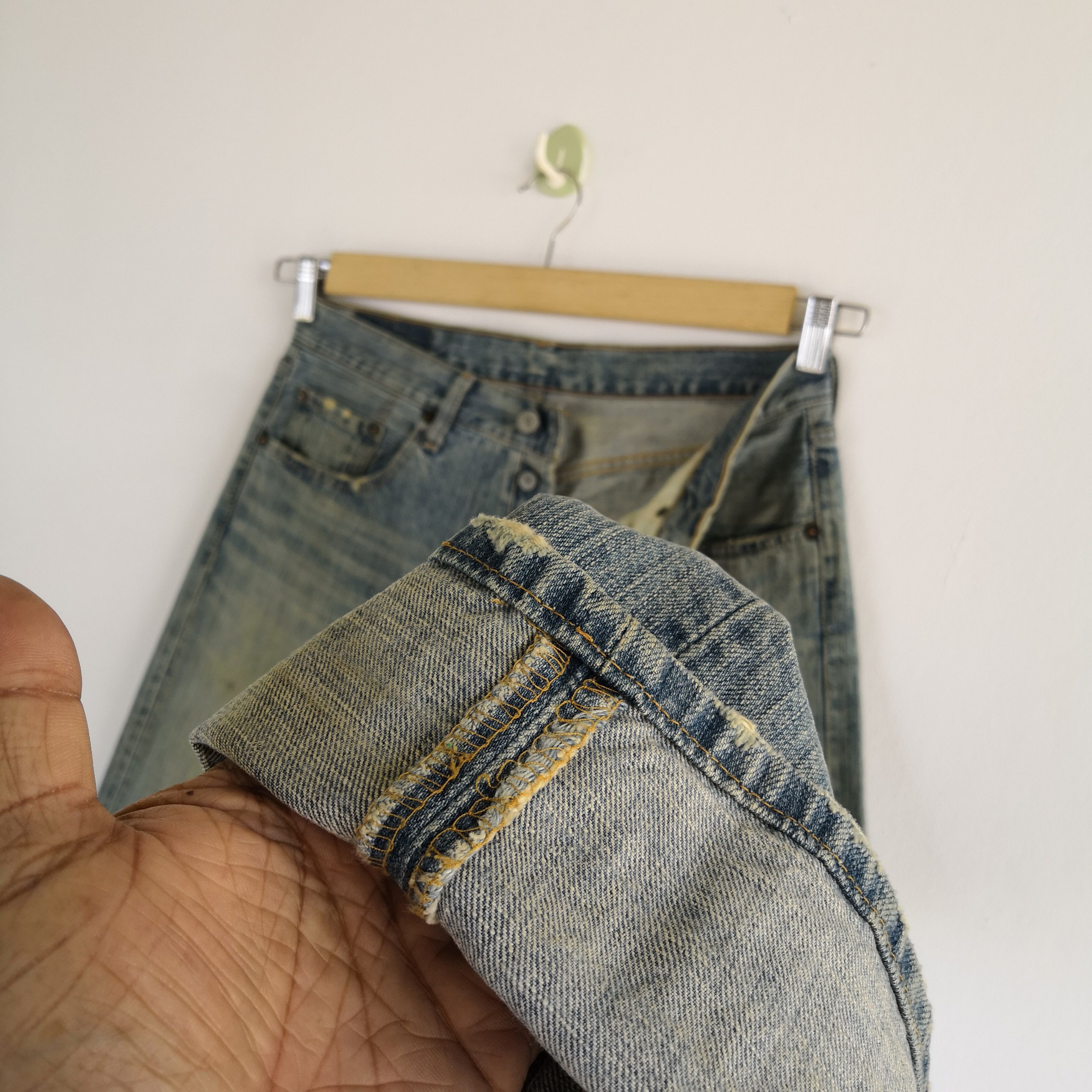 Levi's Vintage Levis 501 Rusty Jeans Levi's 501 Mud Denim Size US 32 / EU 48 - 9 Thumbnail