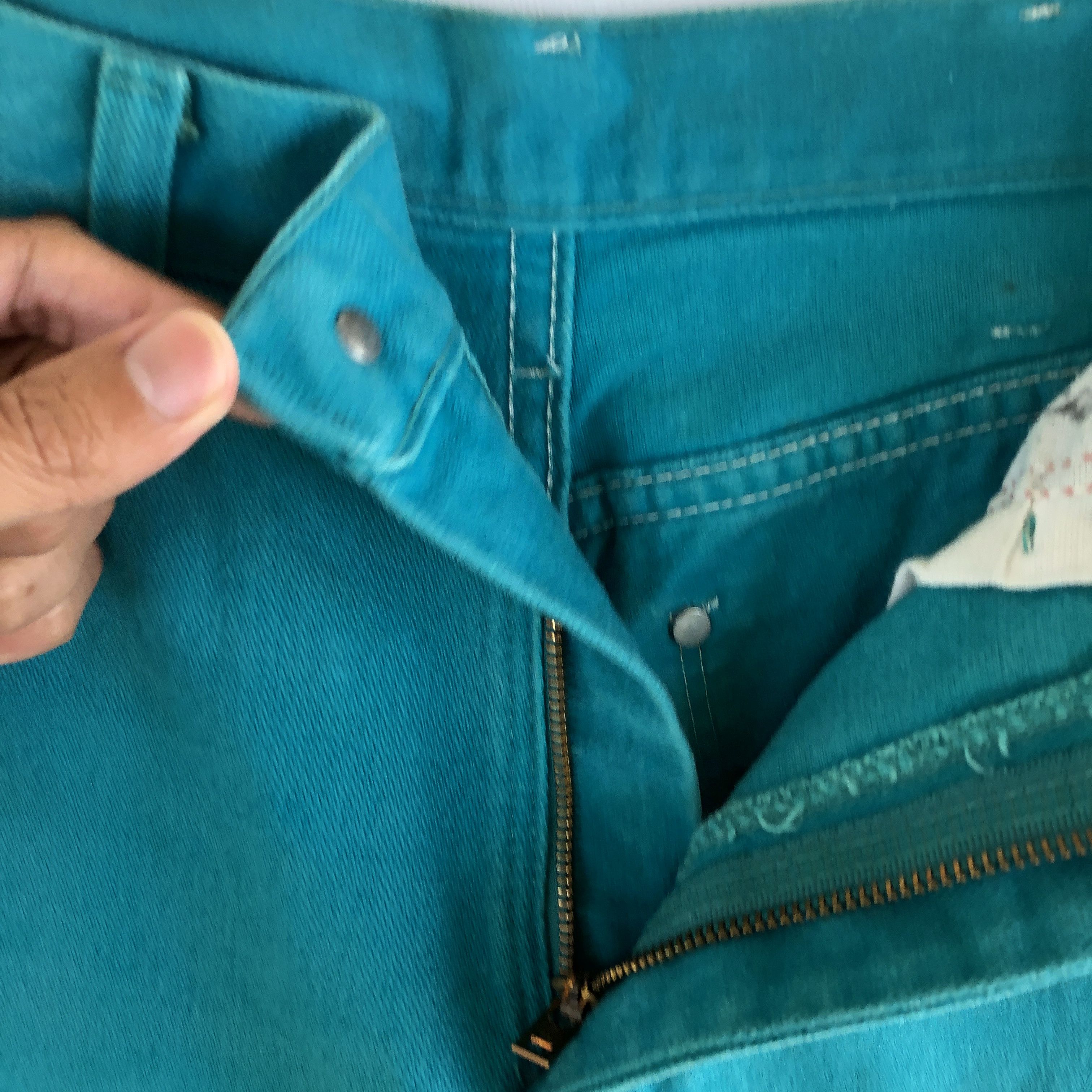 Wrangler Vintage Wrangler Jeans Green Wrangler Denim Pants Size 26" / US 2 / IT 38 - 9 Thumbnail