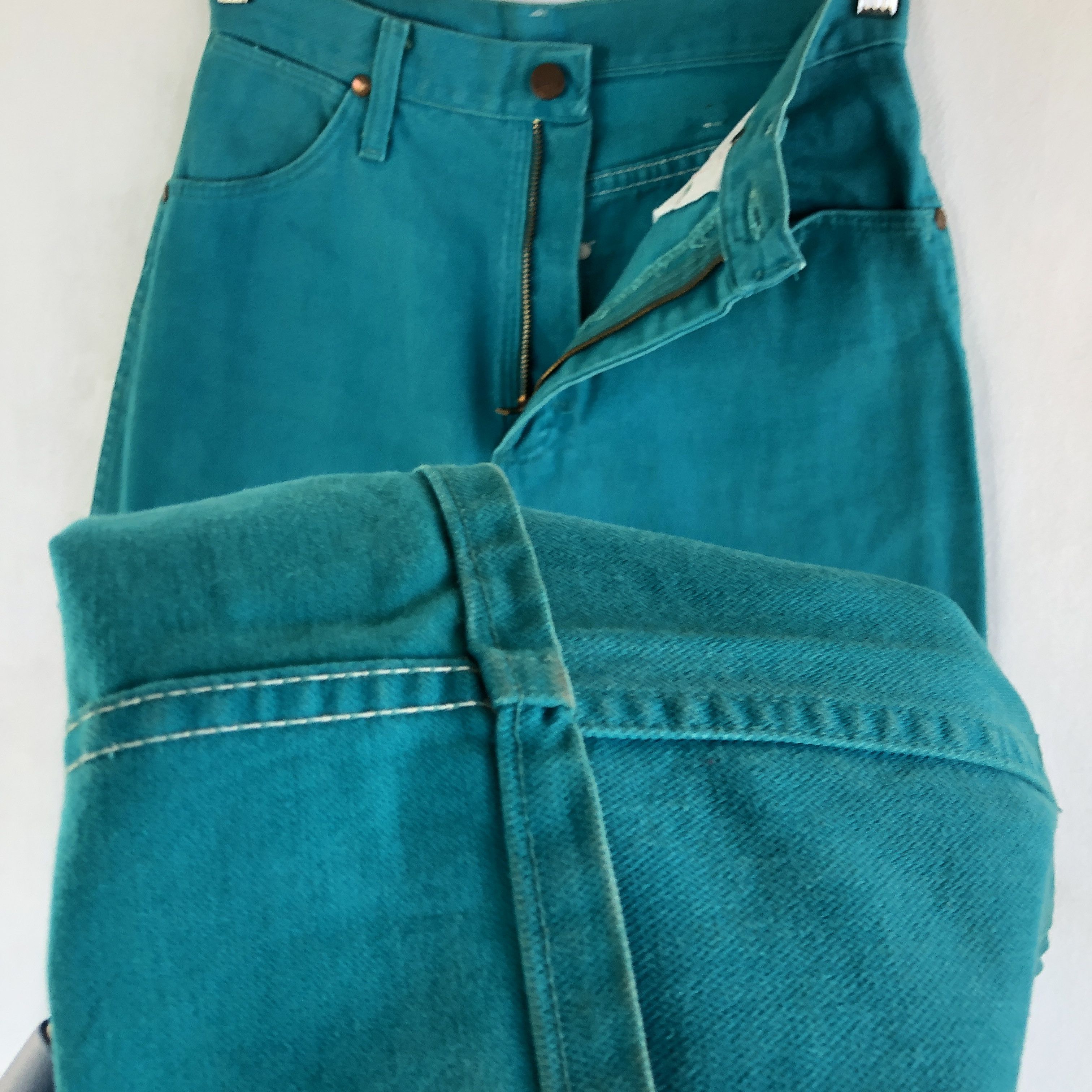 Wrangler Vintage Wrangler Jeans Green Wrangler Denim Pants Size 26" / US 2 / IT 38 - 10 Thumbnail