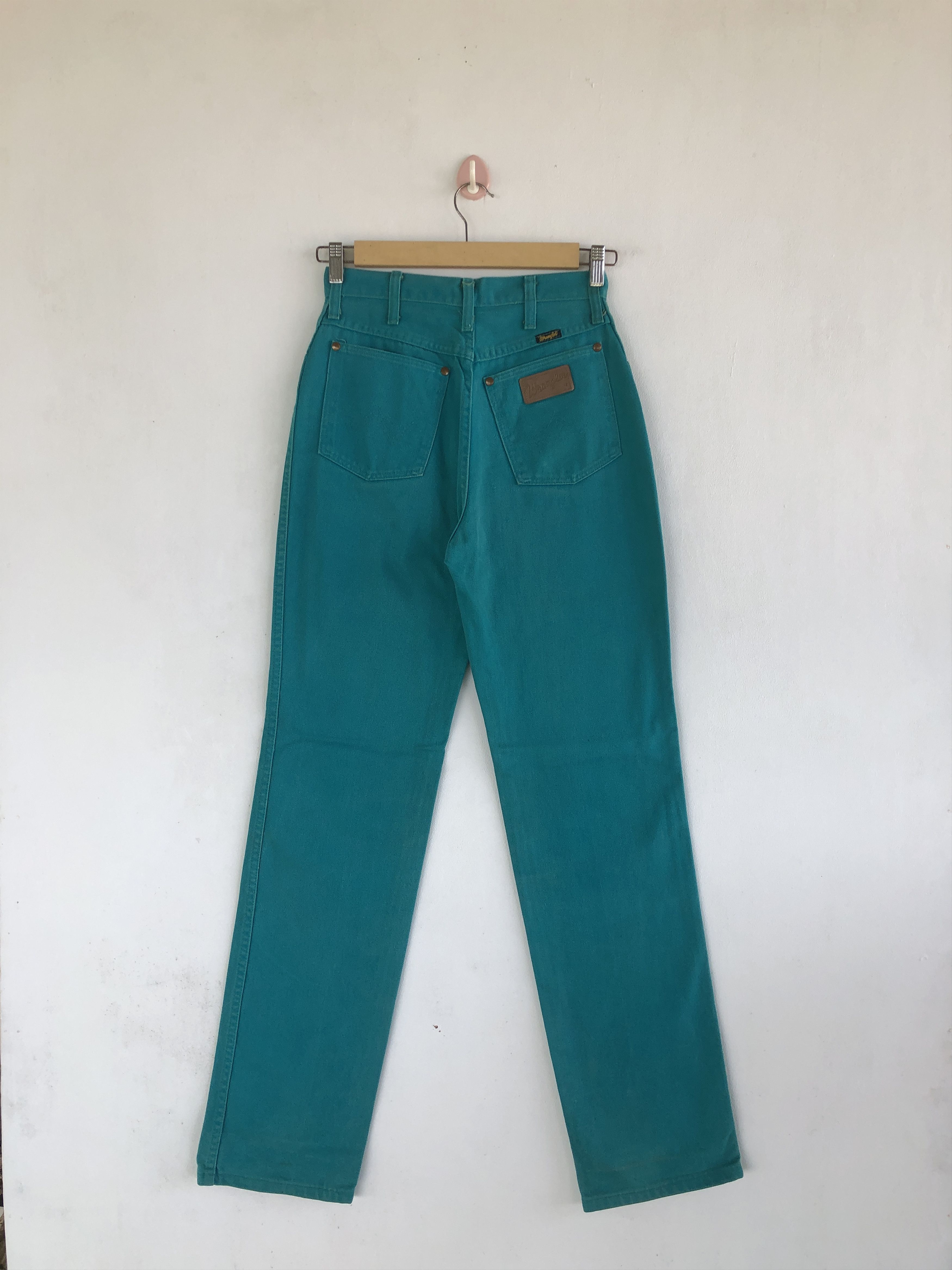 Wrangler Vintage Wrangler Jeans Green Wrangler Denim Pants Size 26" / US 2 / IT 38 - 2 Thumbnail