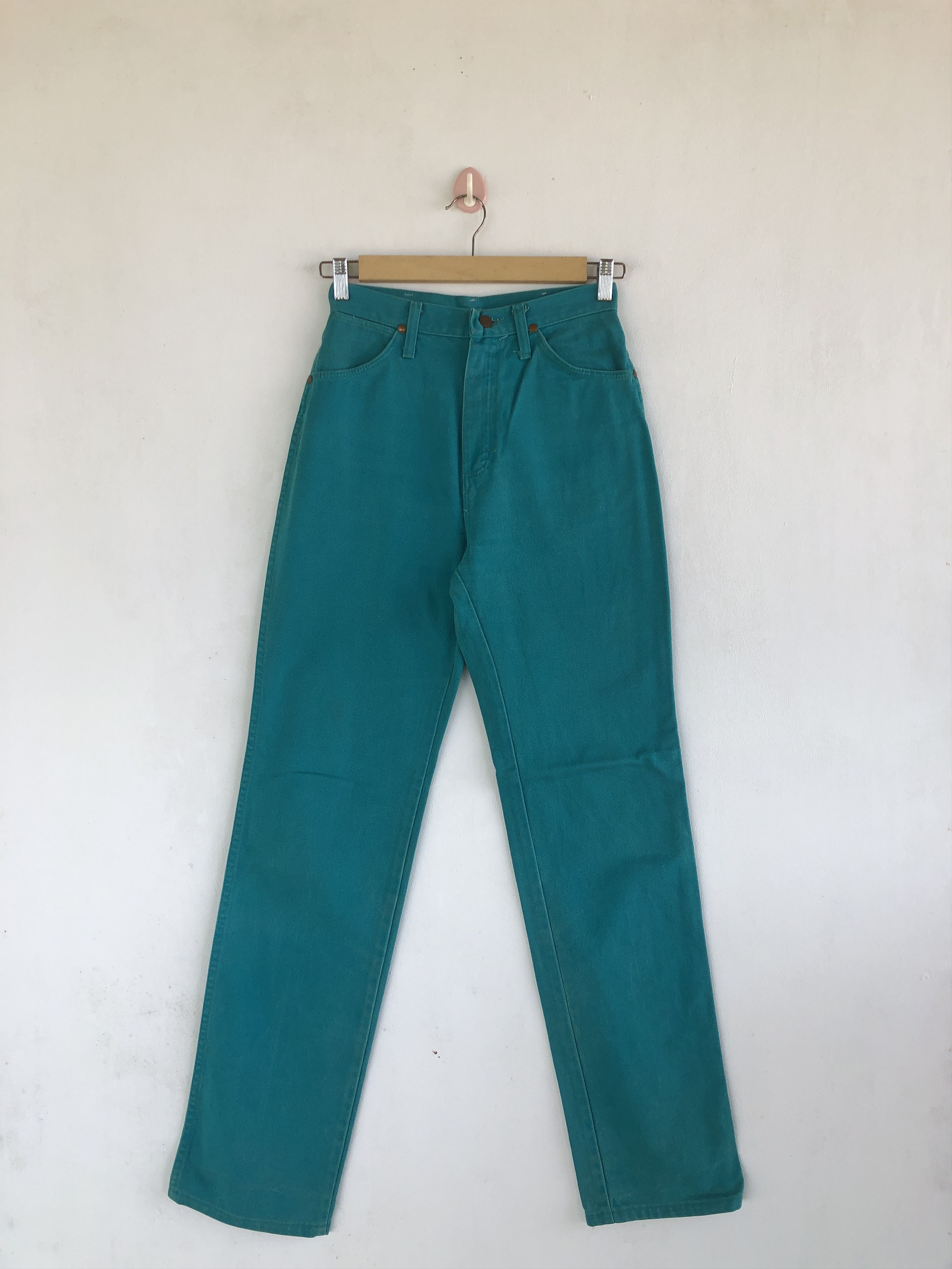 Vintage wrangler green cheapest denim pants