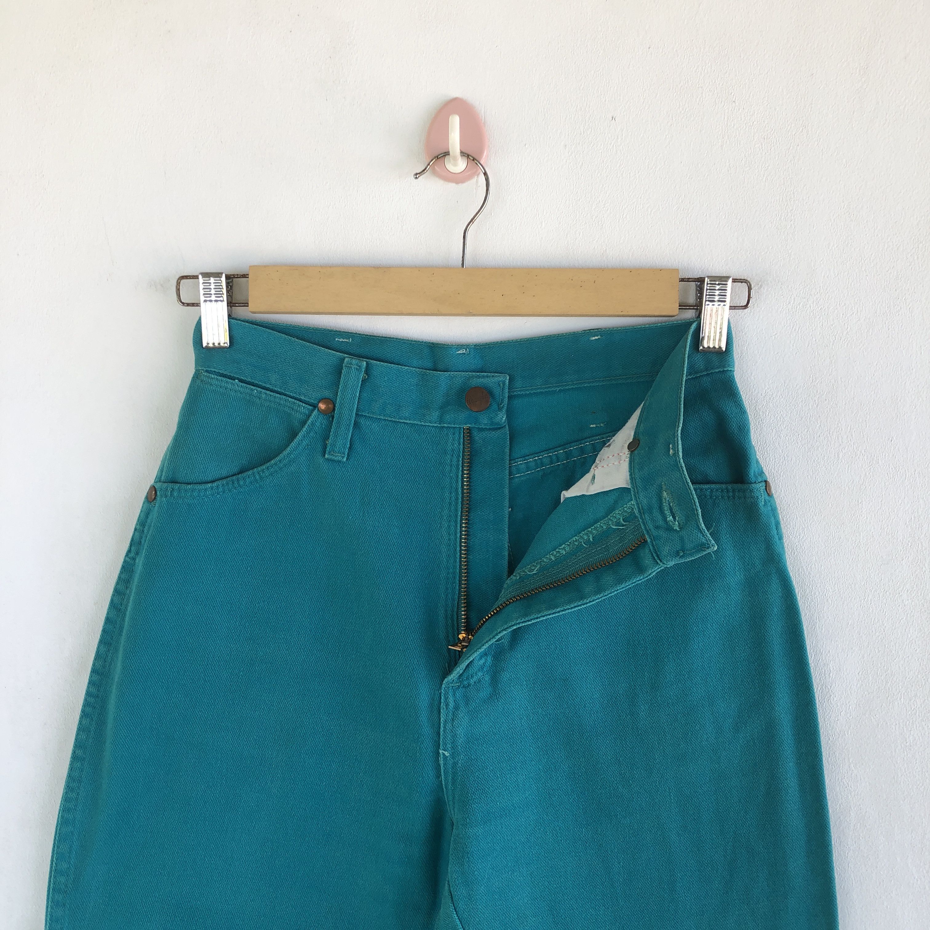 Wrangler Vintage Wrangler Jeans Green Wrangler Denim Pants Size 26" / US 2 / IT 38 - 8 Thumbnail