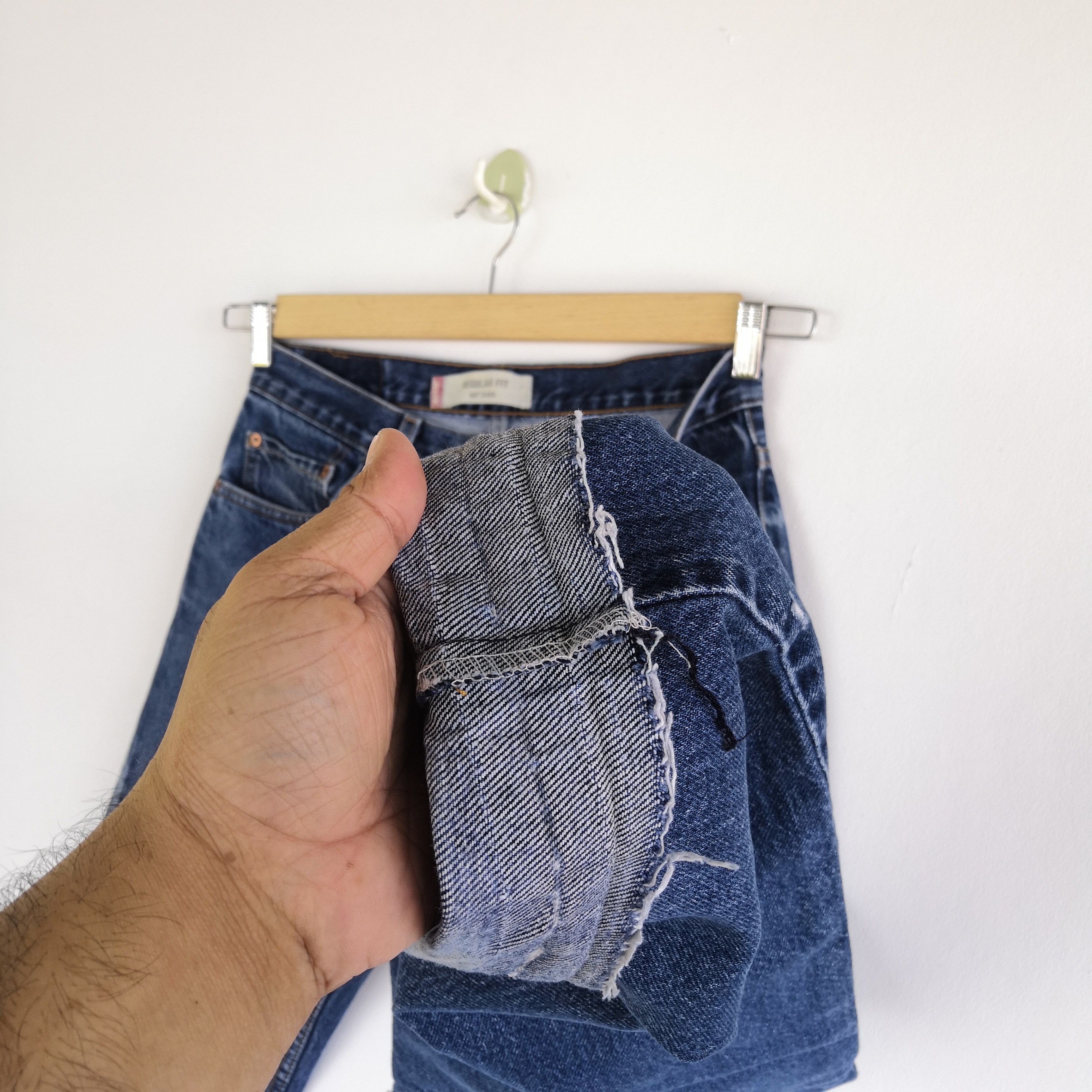 Levi's Vintage Levis Released Hem Jeans Levi's 505 Ripped Denim Size 28" / US 6 / IT 42 - 7 Thumbnail