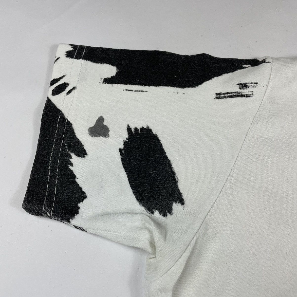 Diesel × Vintage Vintage Diesel T-Shirt Y2K Avant Garde All Over Print Size US XL / EU 56 / 4 - 3 Thumbnail