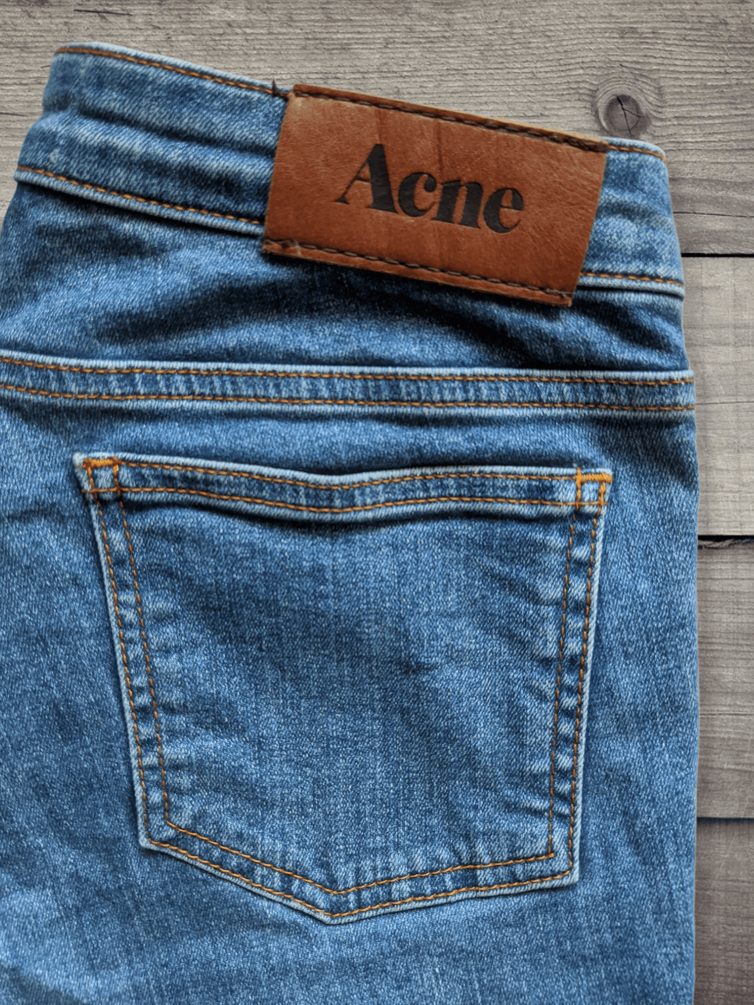 Acne Studios Acne Kex Stone Wash denim (28/32) Size US 28 / EU 44 - 2 Thumbnail