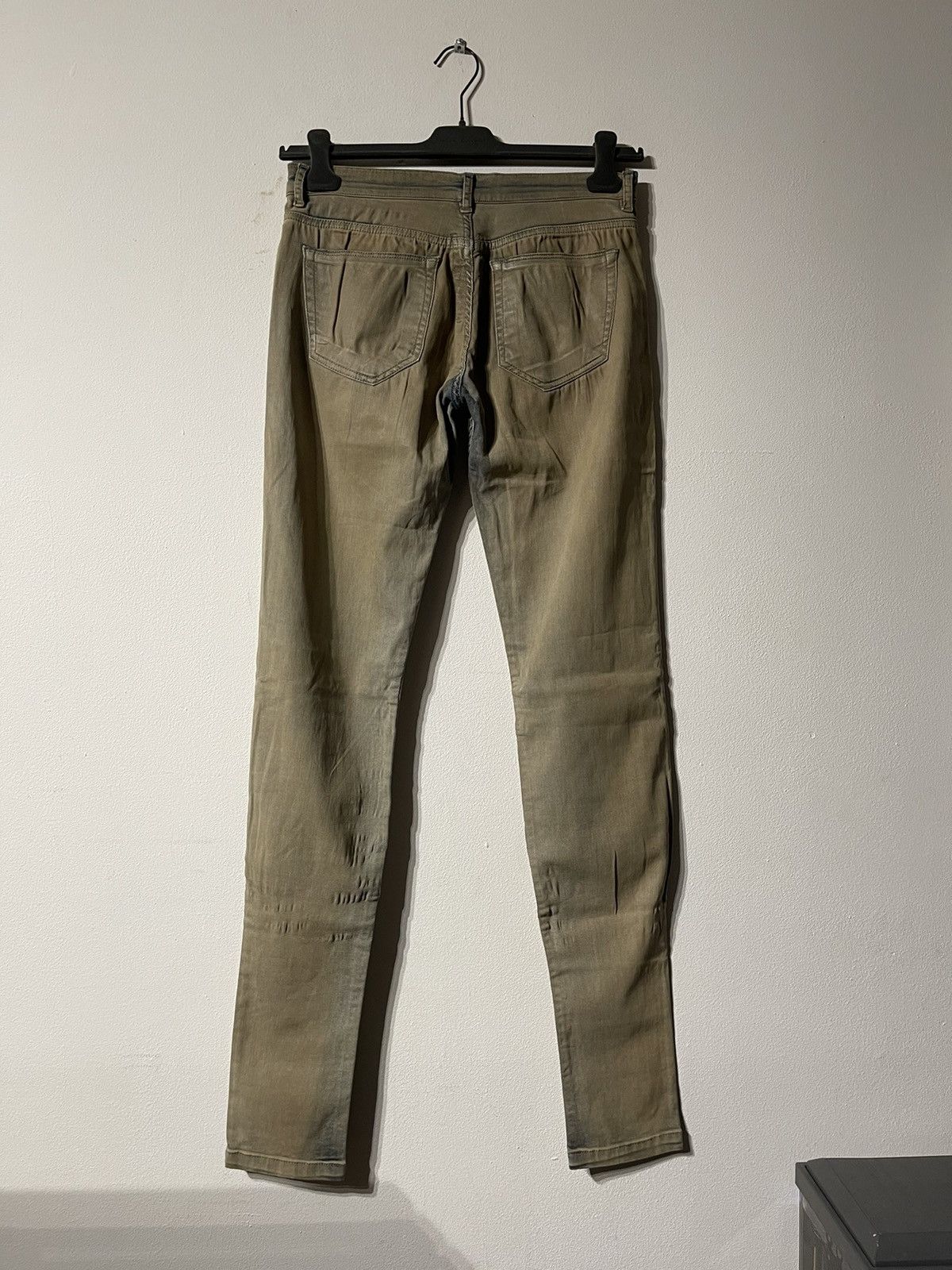Rick Owens × Rick Owens Drkshdw Rick Owens Drkshdw Detroit Cut Parchment Denim Size US 28 / EU 44 - 6 Thumbnail