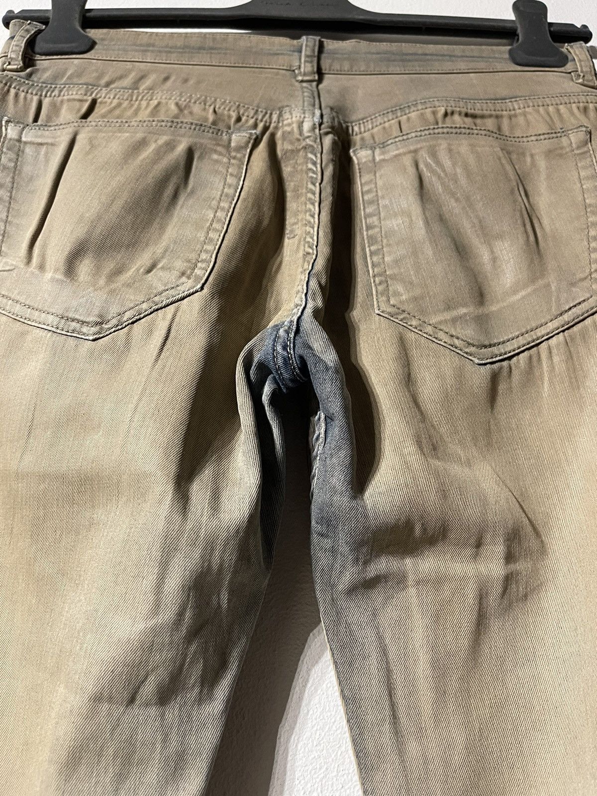 Rick Owens × Rick Owens Drkshdw Rick Owens Drkshdw Detroit Cut Parchment Denim Size US 28 / EU 44 - 7 Thumbnail