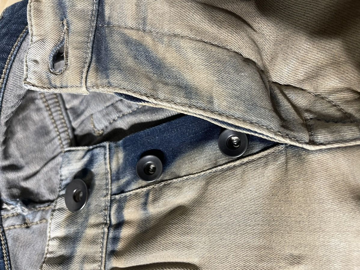 Rick Owens × Rick Owens Drkshdw Rick Owens Drkshdw Detroit Cut Parchment Denim Size US 28 / EU 44 - 10 Thumbnail