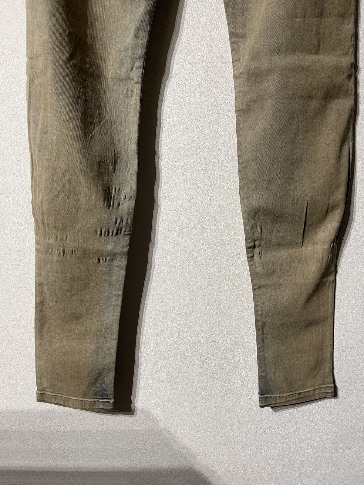 Rick Owens × Rick Owens Drkshdw Rick Owens Drkshdw Detroit Cut Parchment Denim Size US 28 / EU 44 - 9 Thumbnail