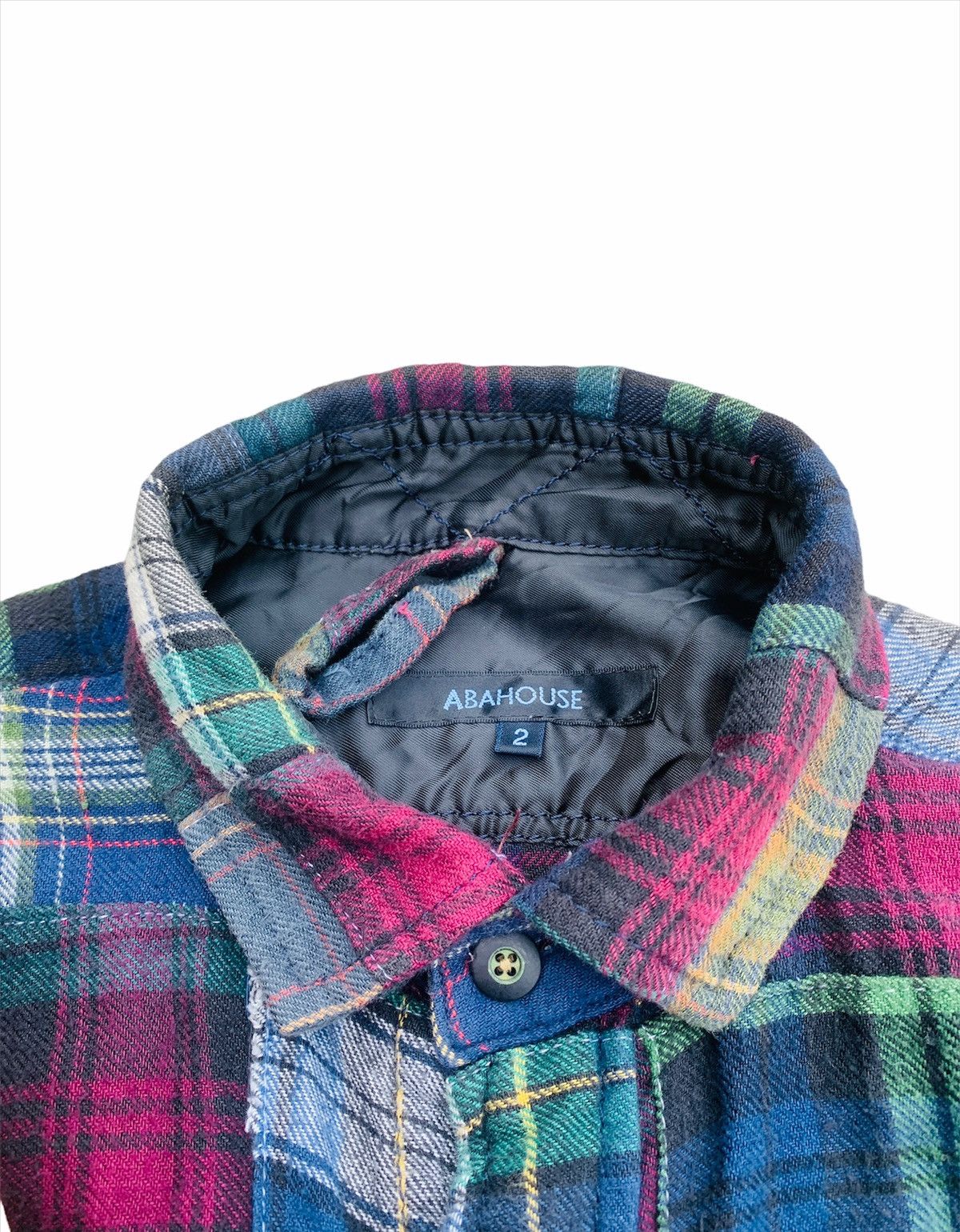 ABAHOUSE × Japanese Brand ABAHOUSE JAPAN PATCHWORK FLANNEL Size US S / EU 44-46 / 1 - 5 Thumbnail