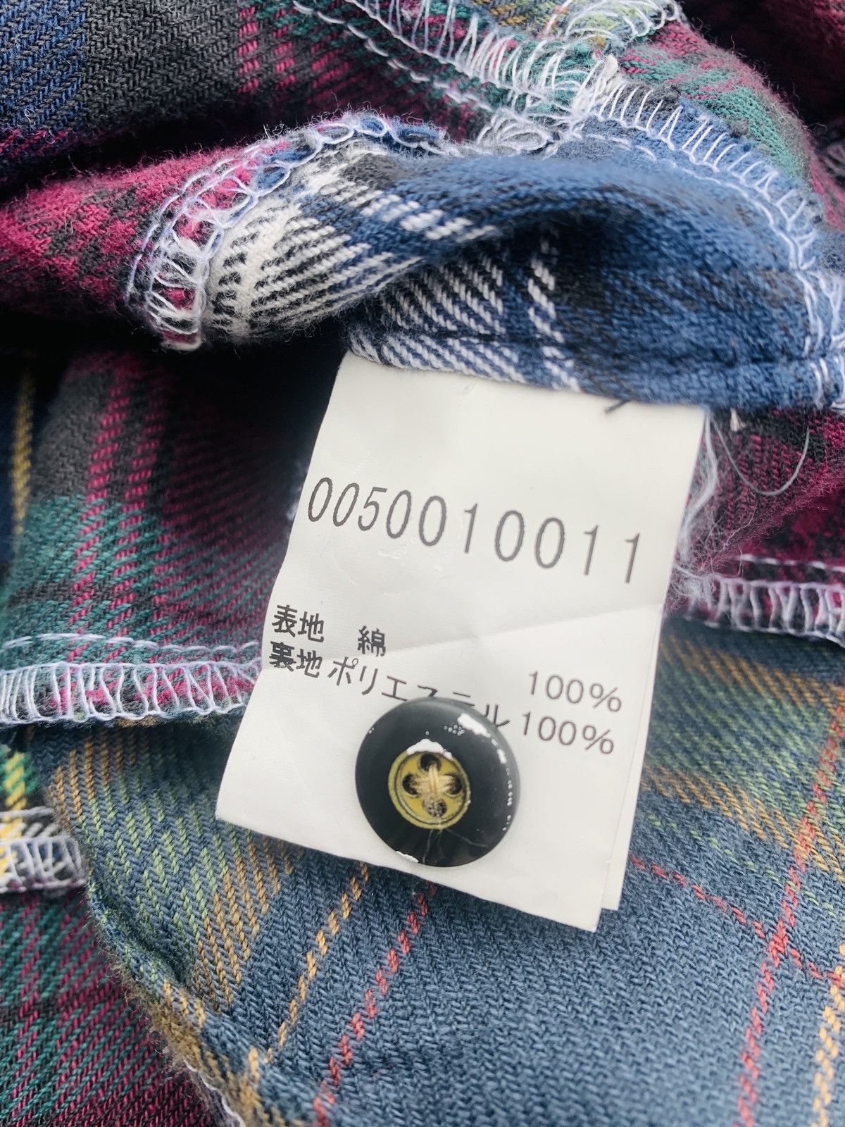 ABAHOUSE × Japanese Brand ABAHOUSE JAPAN PATCHWORK FLANNEL Size US S / EU 44-46 / 1 - 6 Thumbnail