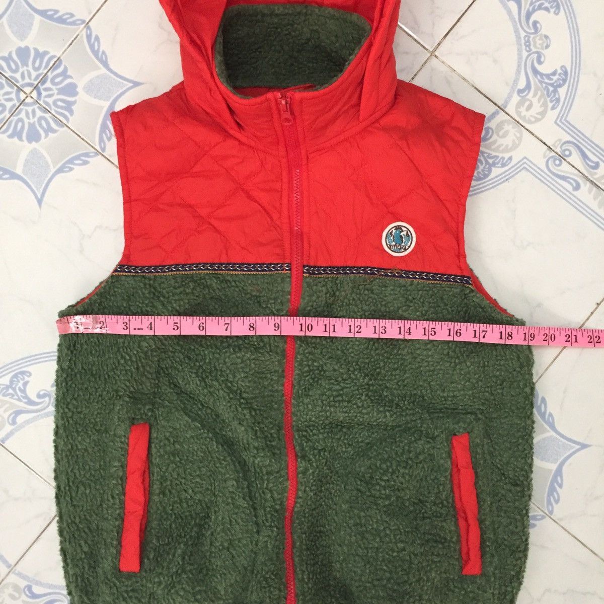 Japanese Brand Titicaca Hybrid Fleece & Quilted Vest Hoodie Size US M / EU 48-50 / 2 - 16 Thumbnail