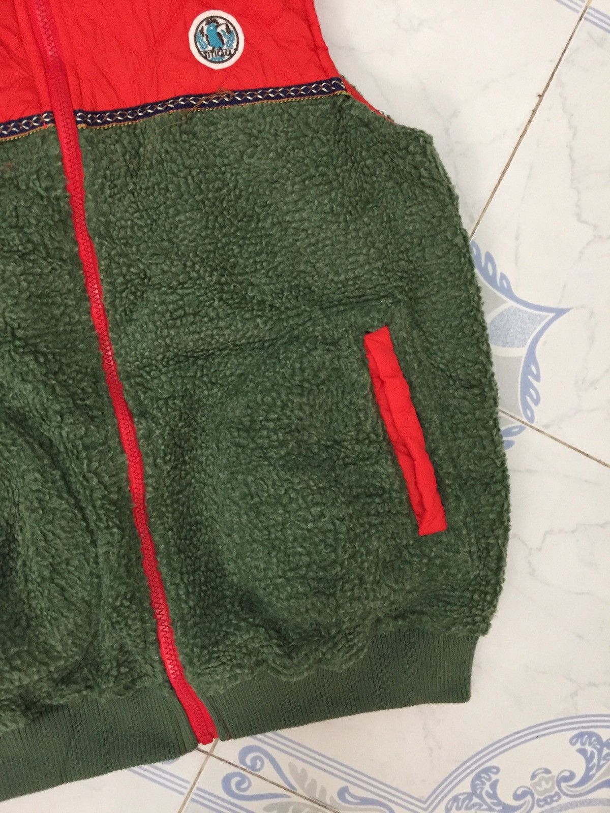 Japanese Brand Titicaca Hybrid Fleece & Quilted Vest Hoodie Size US M / EU 48-50 / 2 - 4 Thumbnail
