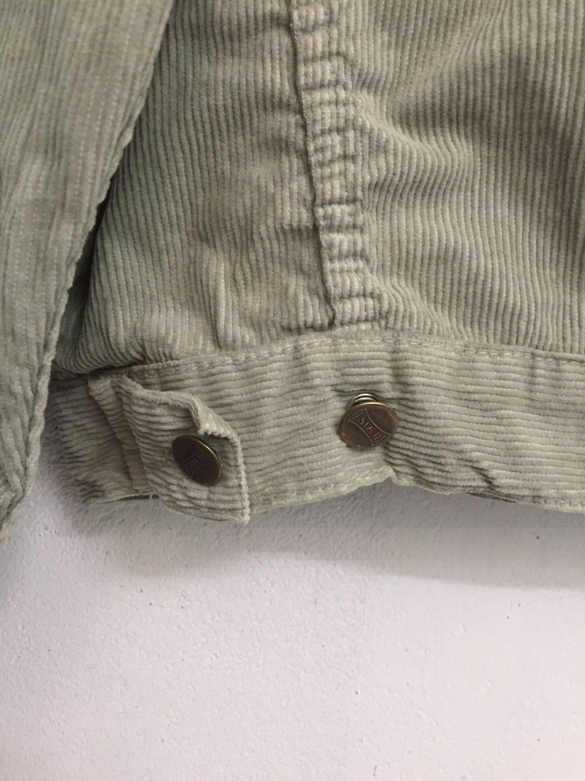 Japanese Brand Rewash Traditional Fit Corduroy Jacket Made in France Size US XL / EU 56 / 4 - 13 Thumbnail