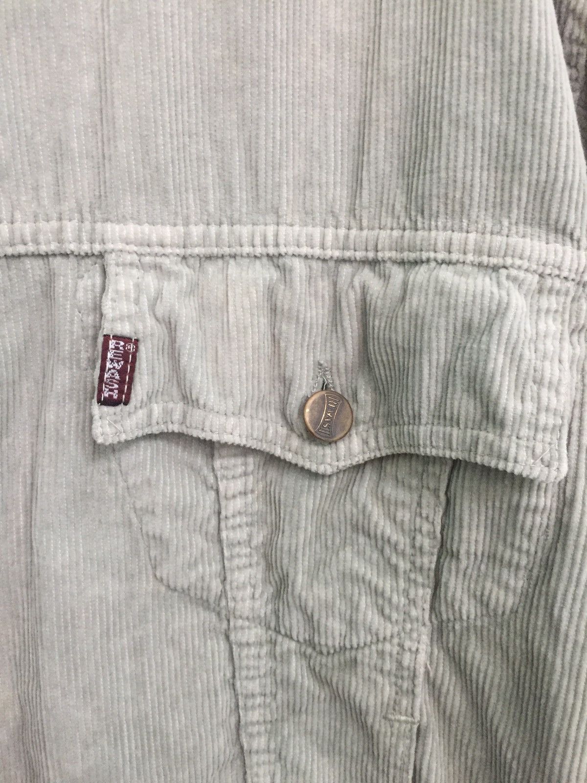 Japanese Brand Rewash Traditional Fit Corduroy Jacket Made in France Size US XL / EU 56 / 4 - 7 Thumbnail