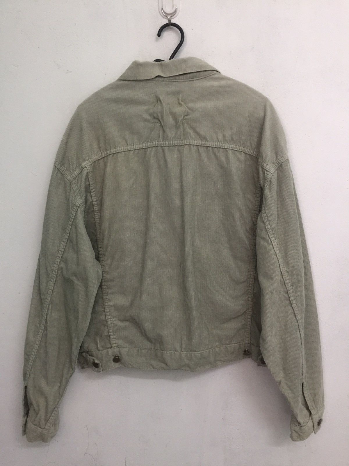 Japanese Brand Rewash Traditional Fit Corduroy Jacket Made in France Size US XL / EU 56 / 4 - 8 Thumbnail