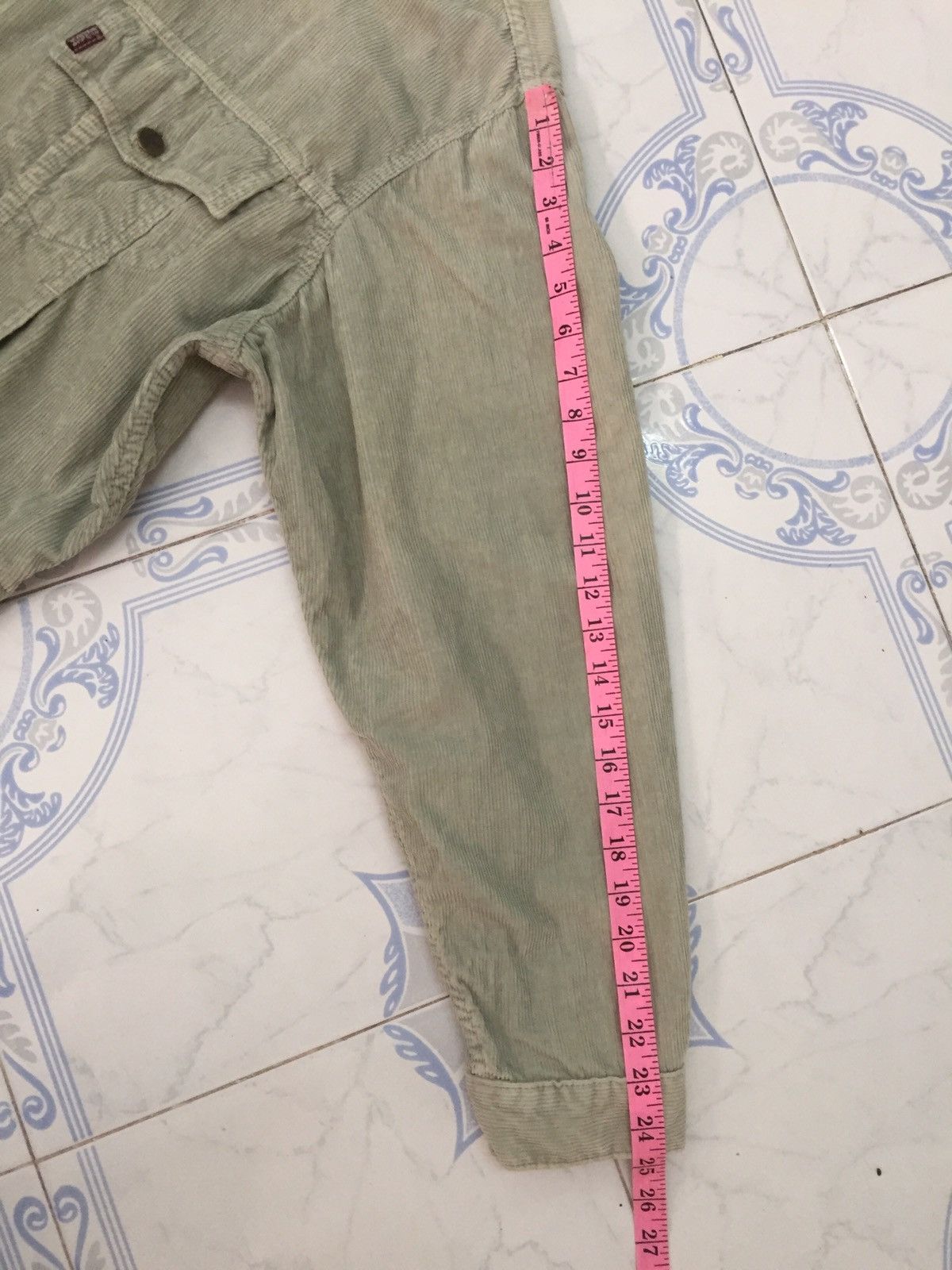 Japanese Brand Rewash Traditional Fit Corduroy Jacket Made in France Size US XL / EU 56 / 4 - 21 Thumbnail
