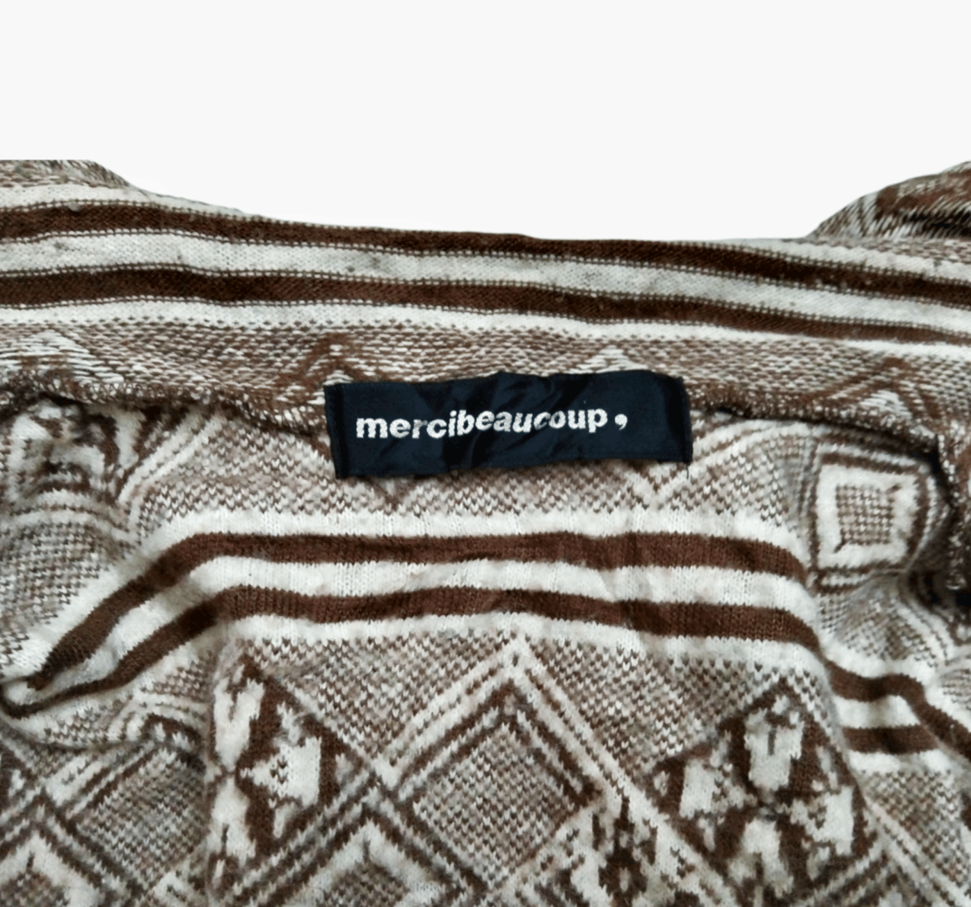 Issey Miyake MERCI BEAUCOUP (ISSEY MIYAKE) NAVAJO WEAVED JACKET Size US M / EU 48-50 / 2 - 19 Thumbnail