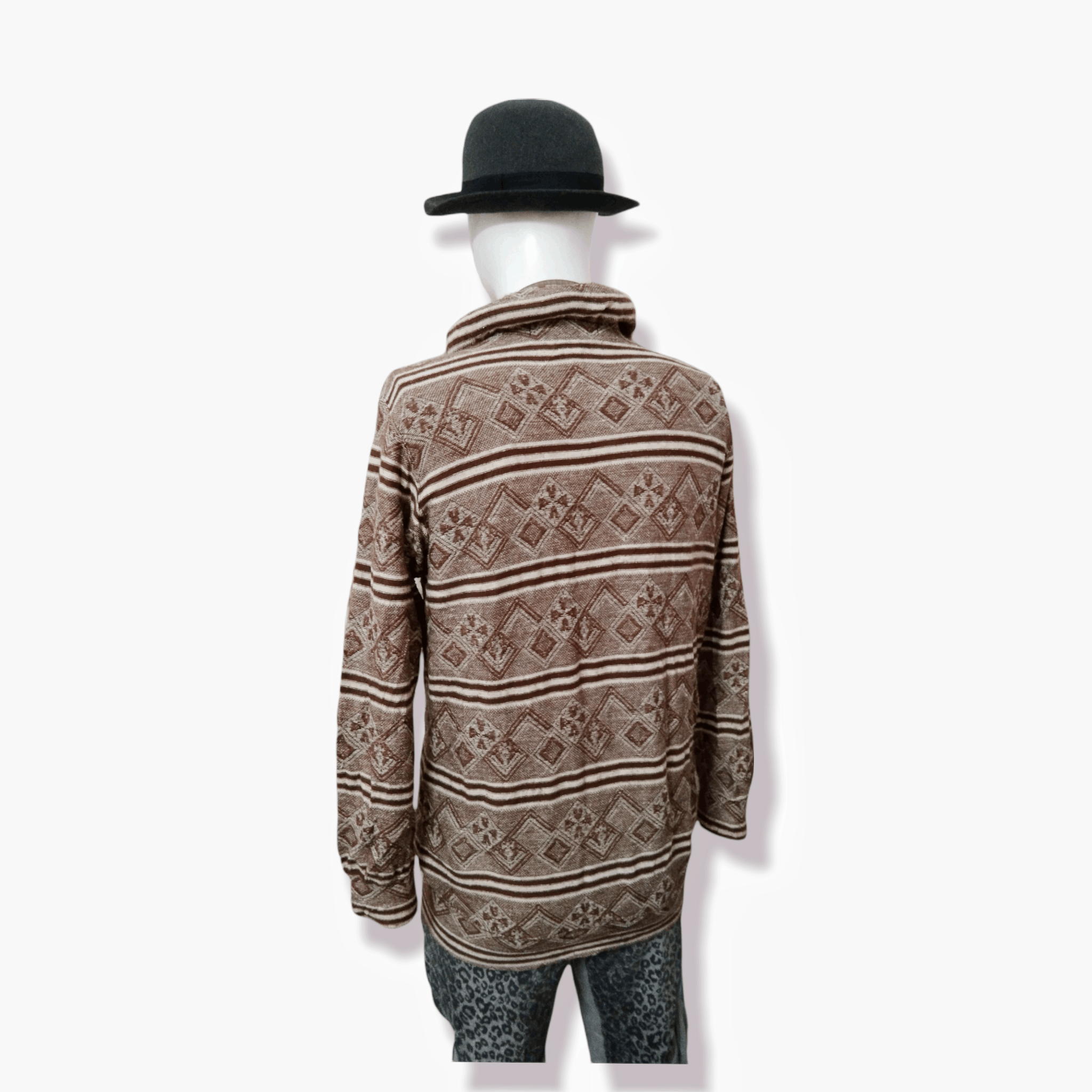 Issey Miyake MERCI BEAUCOUP (ISSEY MIYAKE) NAVAJO WEAVED JACKET Size US M / EU 48-50 / 2 - 11 Thumbnail