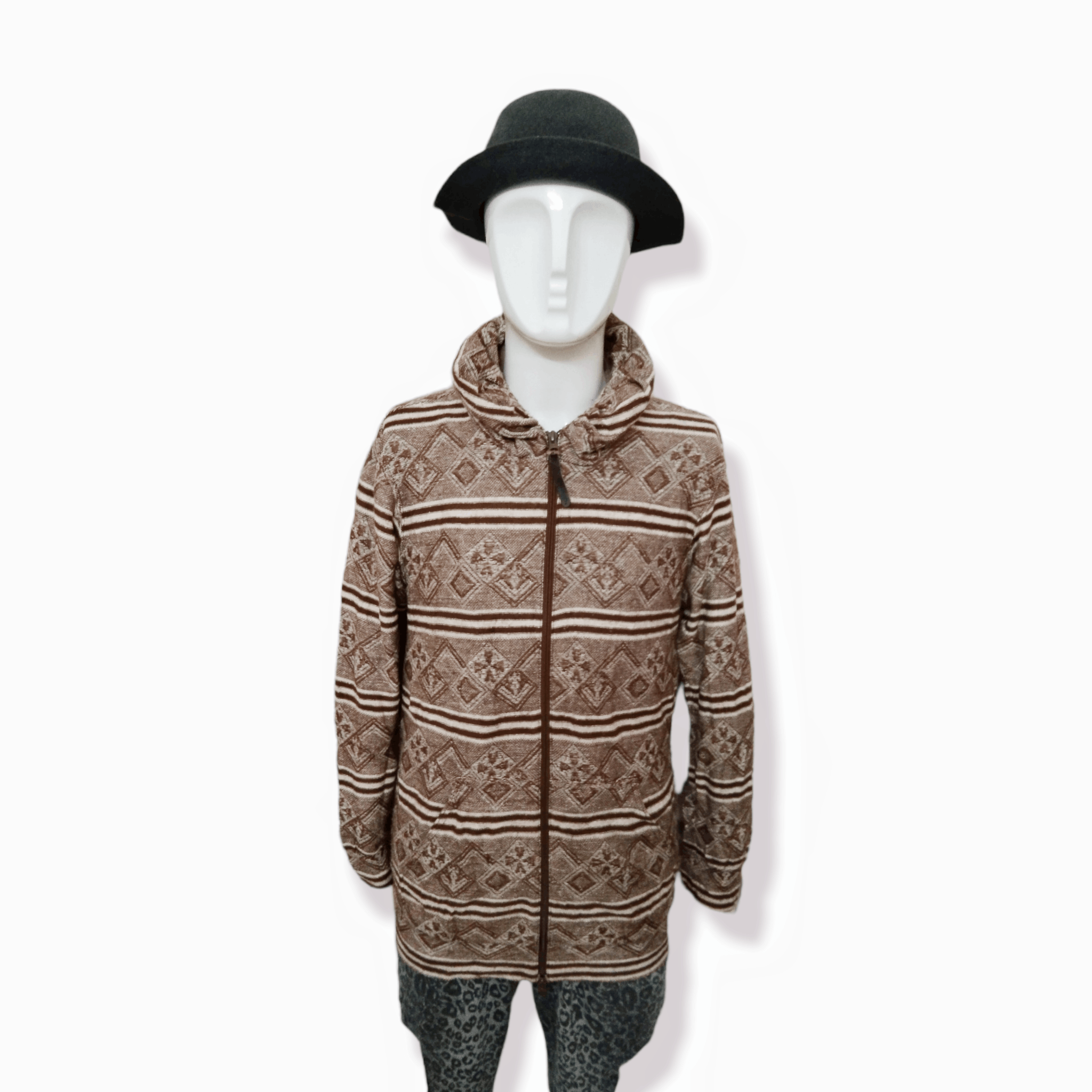 Issey Miyake MERCI BEAUCOUP (ISSEY MIYAKE) NAVAJO WEAVED JACKET Size US M / EU 48-50 / 2 - 8 Thumbnail