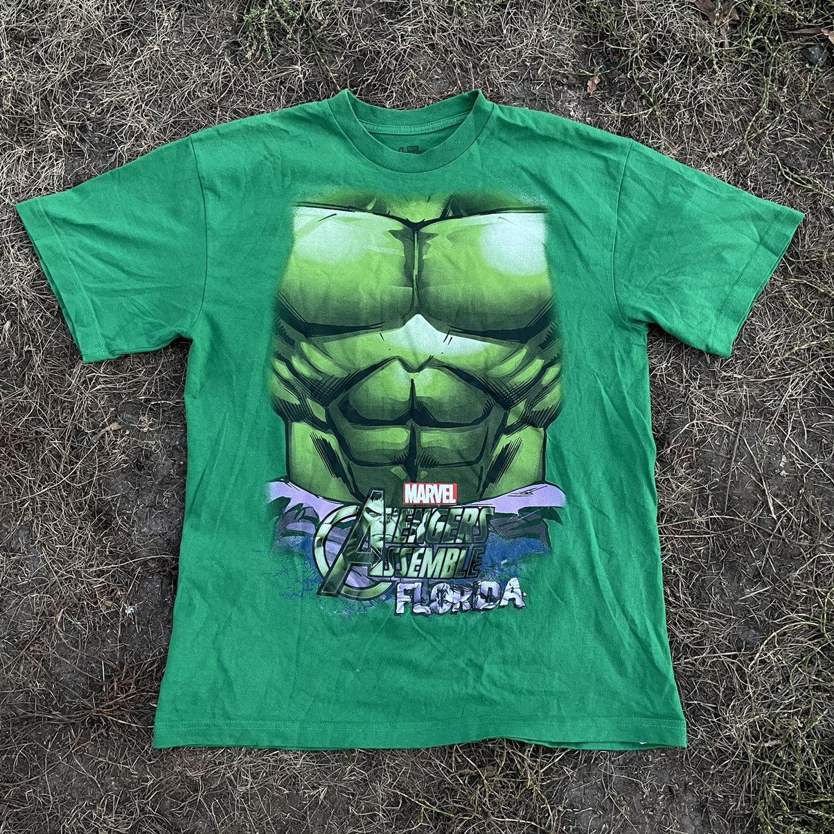 Cartoon Network Vintage Y2K Halk Horror Body Tee Marvel Humor Print Band Size US L / EU 52-54 / 3 - 2 Thumbnail