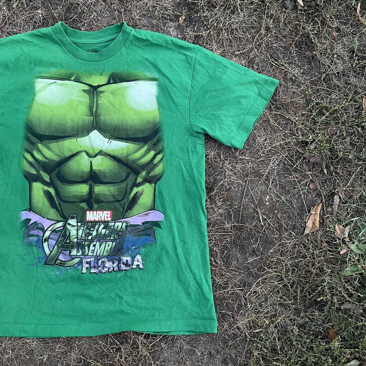 Cartoon Network Vintage Y2K Halk Horror Body Tee Marvel Humor Print Band Size US L / EU 52-54 / 3 - 3 Thumbnail