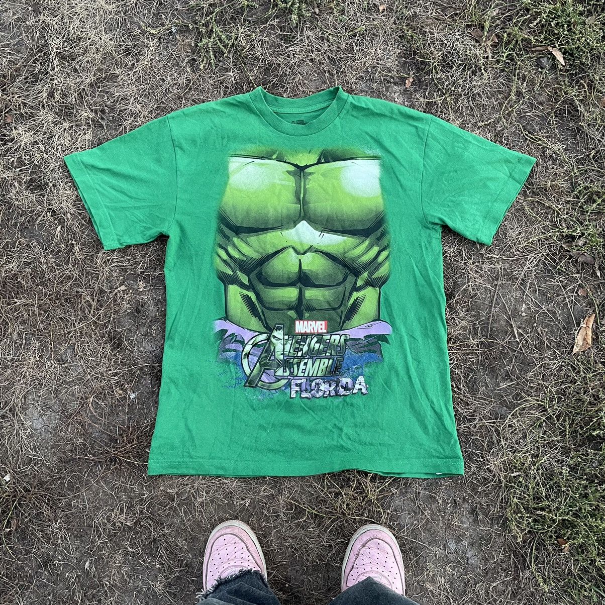 Cartoon Network Vintage Y2K Halk Horror Body Tee Marvel Humor Print Band Size US L / EU 52-54 / 3 - 1 Thumbnail