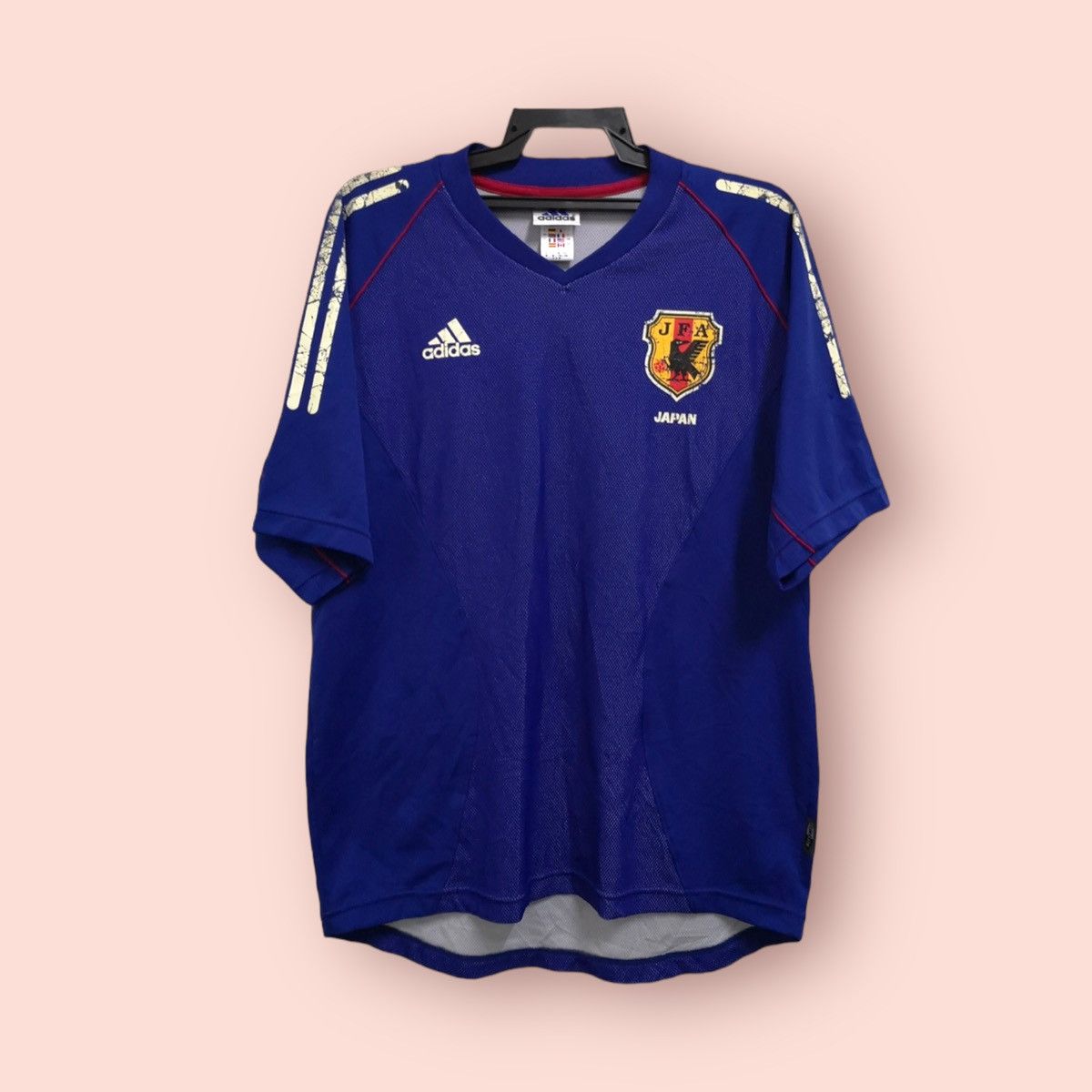 Adidas ADIDAS VINTAGE Y2K JFA SOCCER JERSEY Size US M / EU 48-50 / 2 - 13 Thumbnail
