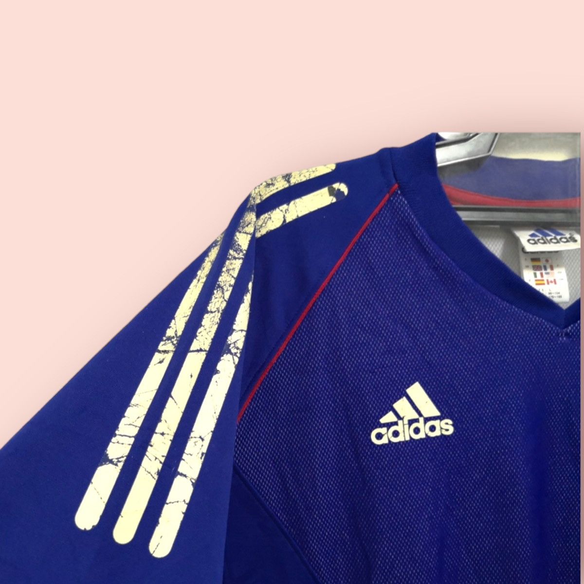 Adidas ADIDAS VINTAGE Y2K JFA SOCCER JERSEY Size US M / EU 48-50 / 2 - 4 Thumbnail