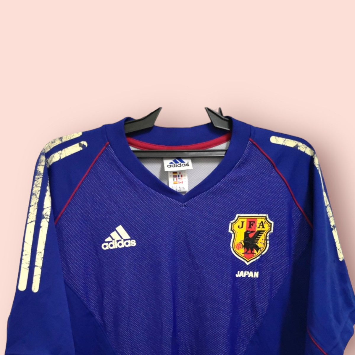 Adidas ADIDAS VINTAGE Y2K JFA SOCCER JERSEY Size US M / EU 48-50 / 2 - 3 Thumbnail