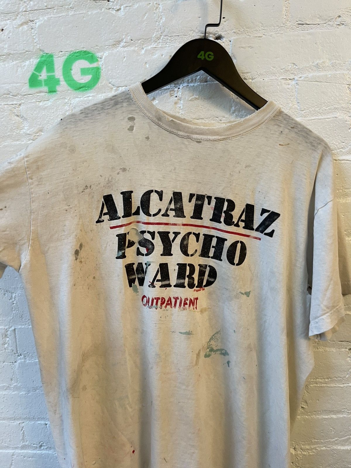Vintage Vintage THRASHED PYSCHO WARD SHIRT 4Gseller Size US XL / EU 56 / 4 - 3 Thumbnail
