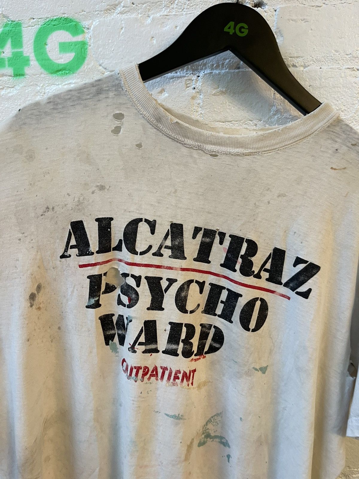 Vintage Vintage THRASHED PYSCHO WARD SHIRT 4Gseller Size US XL / EU 56 / 4 - 2 Thumbnail