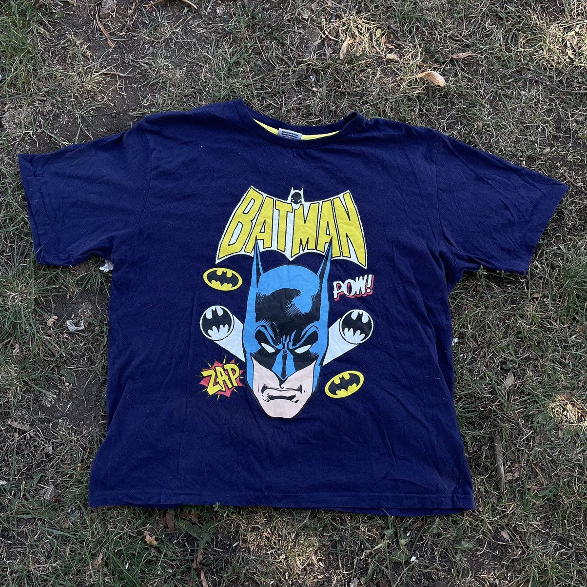 Cartoon Network Vintage Y2K Batman Movie Comics Face Art Print L Size US L / EU 52-54 / 3 - 1 Thumbnail