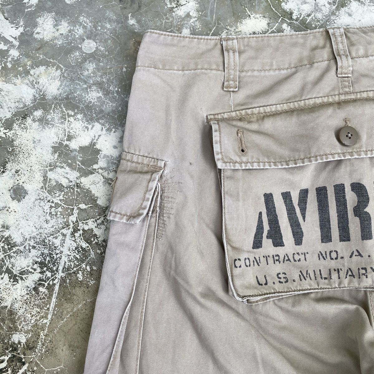 Avirex × Vintage Avirex Distressed Faded Monkey Pants Size US 33 - 11 Thumbnail