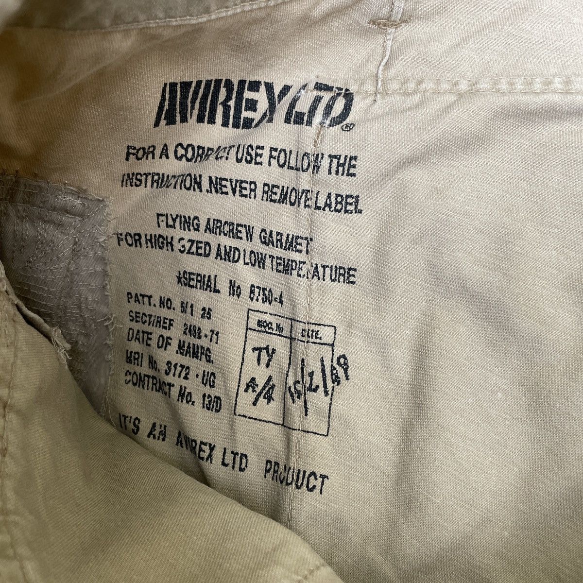 Avirex × Vintage Avirex Distressed Faded Monkey Pants Size US 33 - 15 Thumbnail
