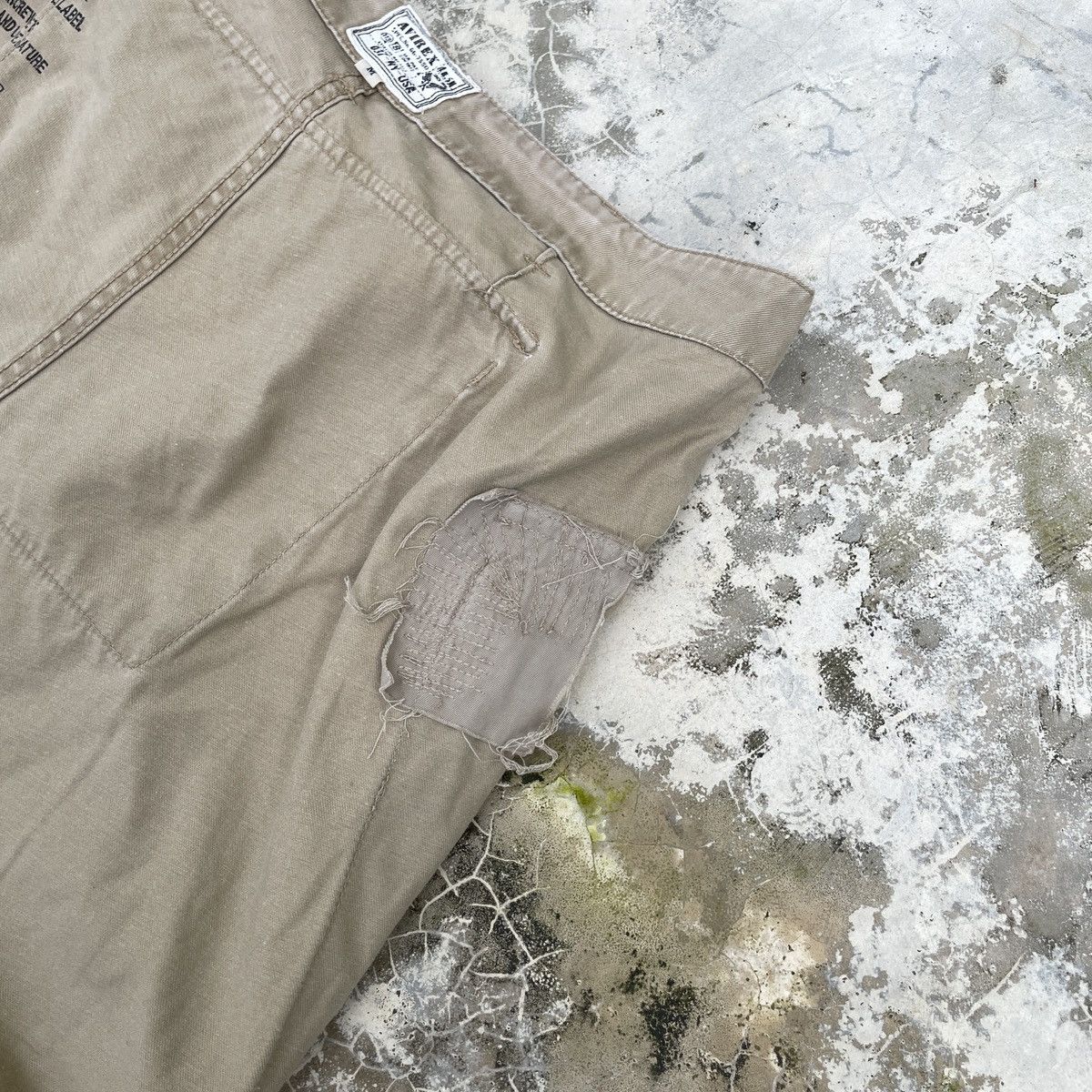 Avirex × Vintage Avirex Distressed Faded Monkey Pants Size US 33 - 14 Thumbnail