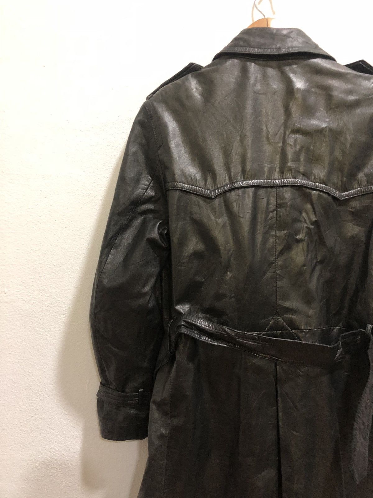 Japanese Brand long leather jacket Size US M / EU 48-50 / 2 - 5 Thumbnail