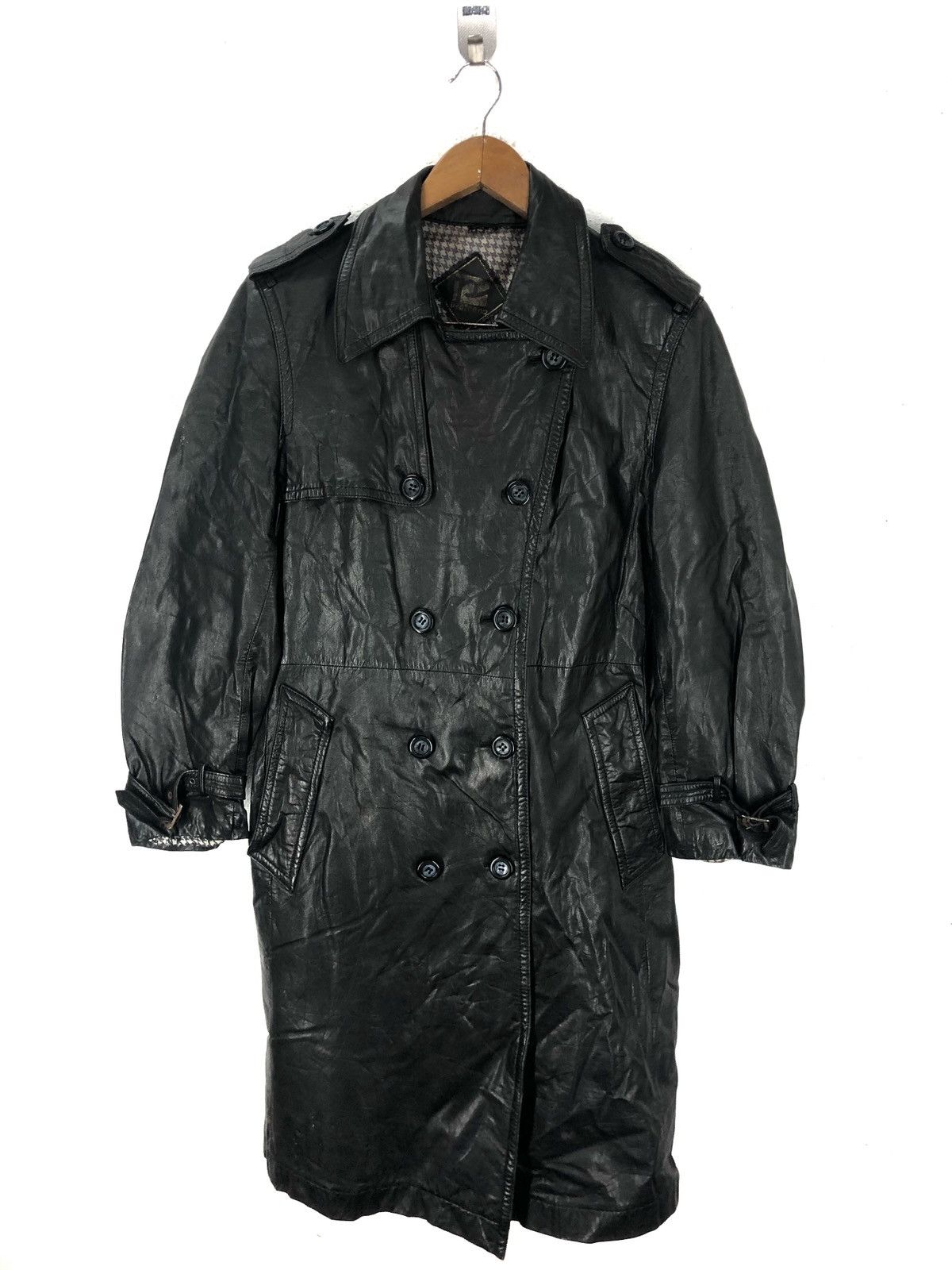 Japanese Brand long leather jacket Size US M / EU 48-50 / 2 - 1 Thumbnail