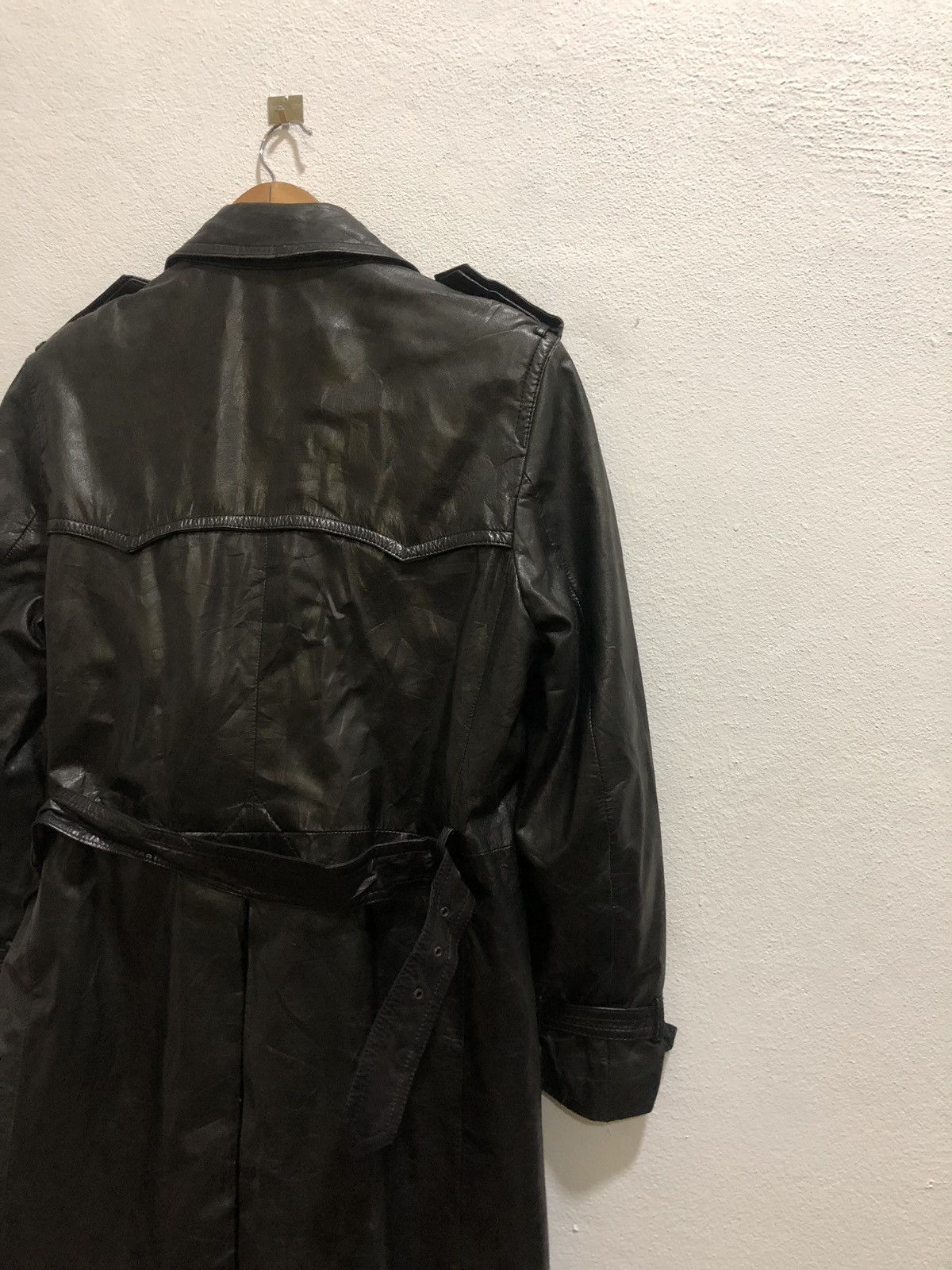 Japanese Brand long leather jacket Size US M / EU 48-50 / 2 - 4 Thumbnail