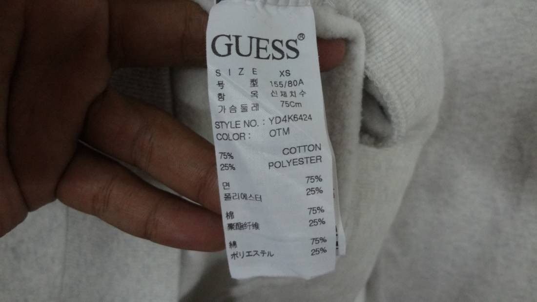 Guess Guess sweatshirt big logo Size US XS / EU 42 / 0 - 4 Thumbnail