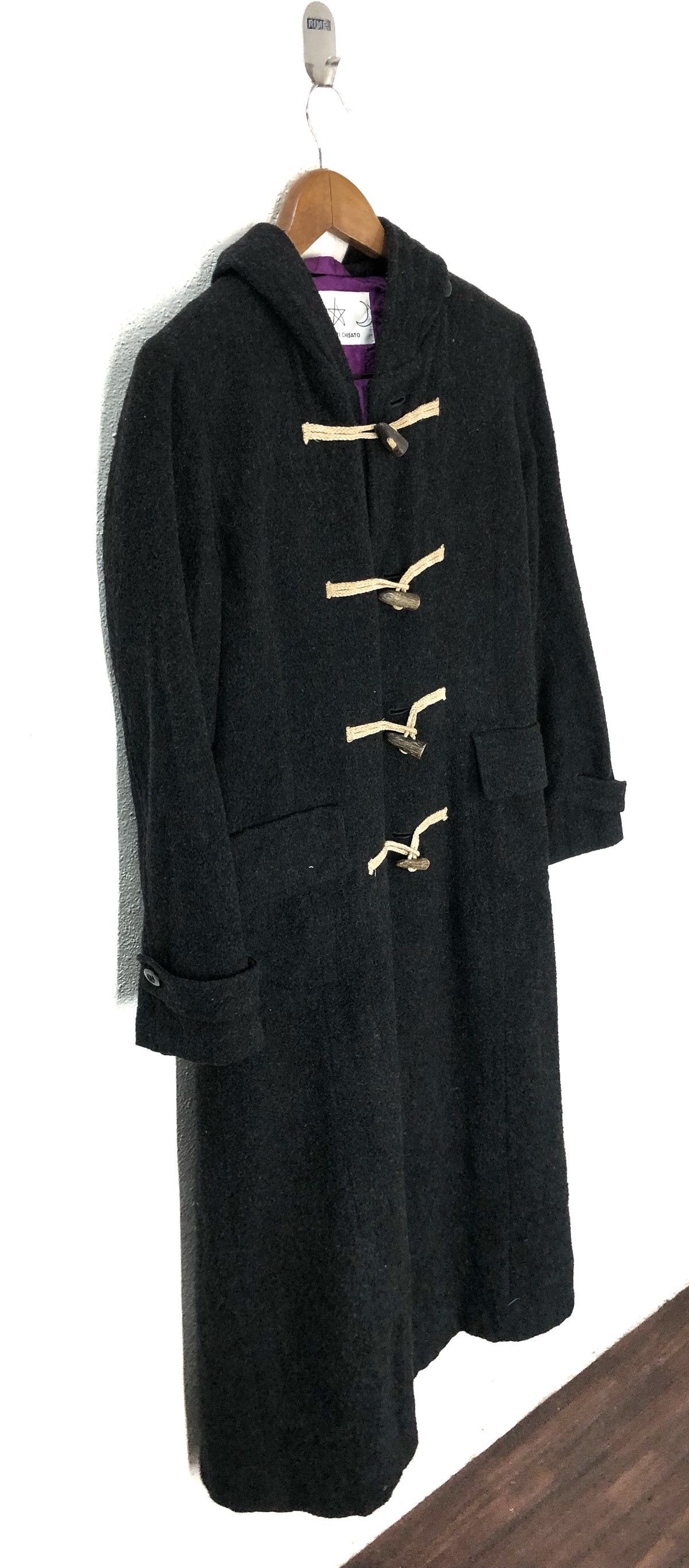 Issey Miyake Tsumori Chisto Wool Long Jacket cw21 Size US M / EU 48-50 / 2 - 5 Thumbnail
