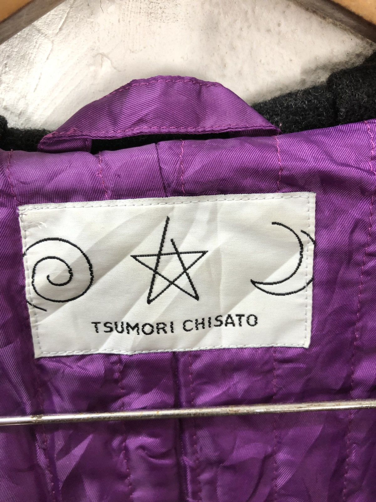 Issey Miyake Tsumori Chisto Wool Long Jacket cw21 Size US M / EU 48-50 / 2 - 11 Thumbnail