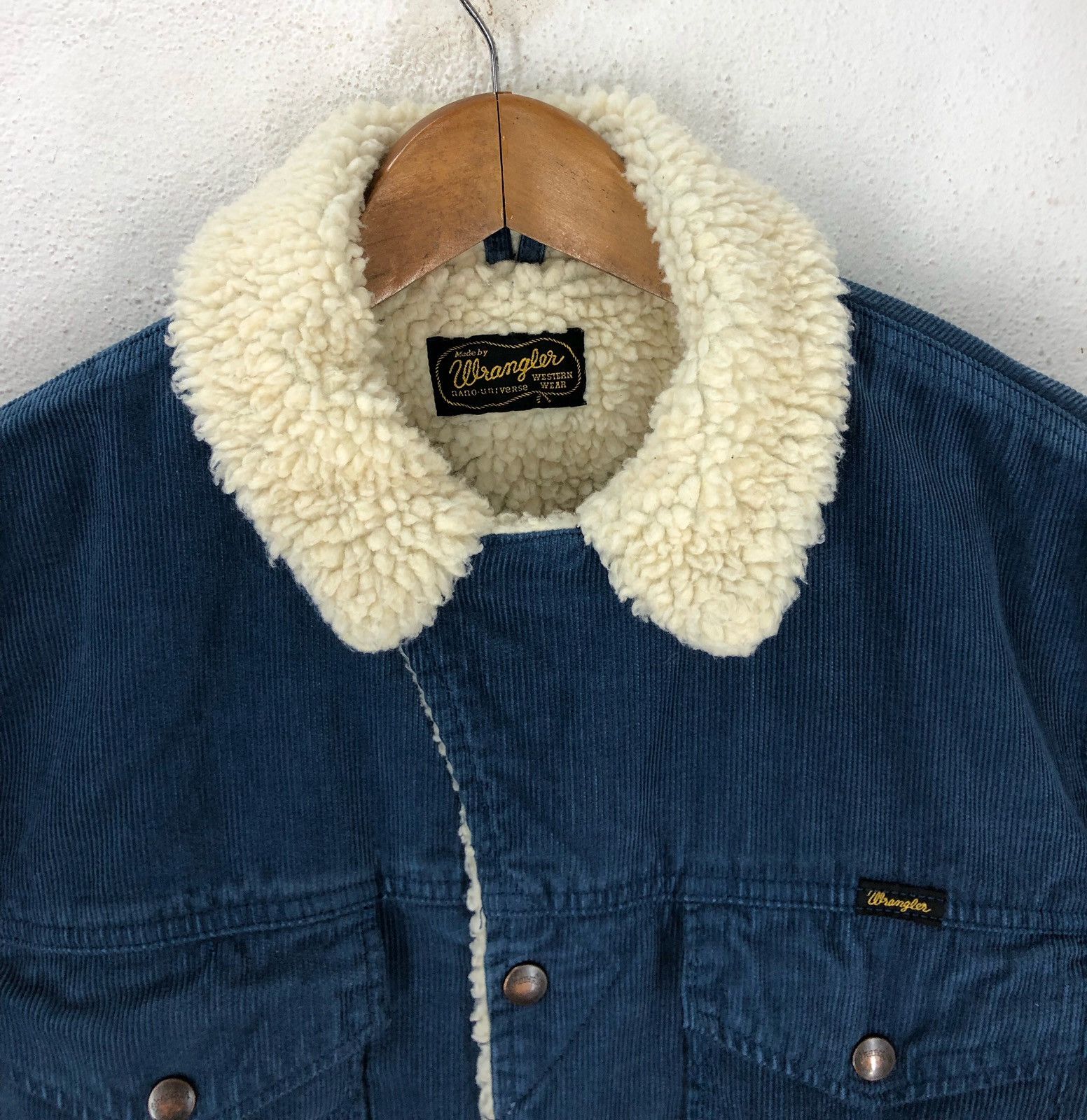 Vintage × Wrangler wrangler jacket Size US L / EU 52-54 / 3 - 2 Thumbnail