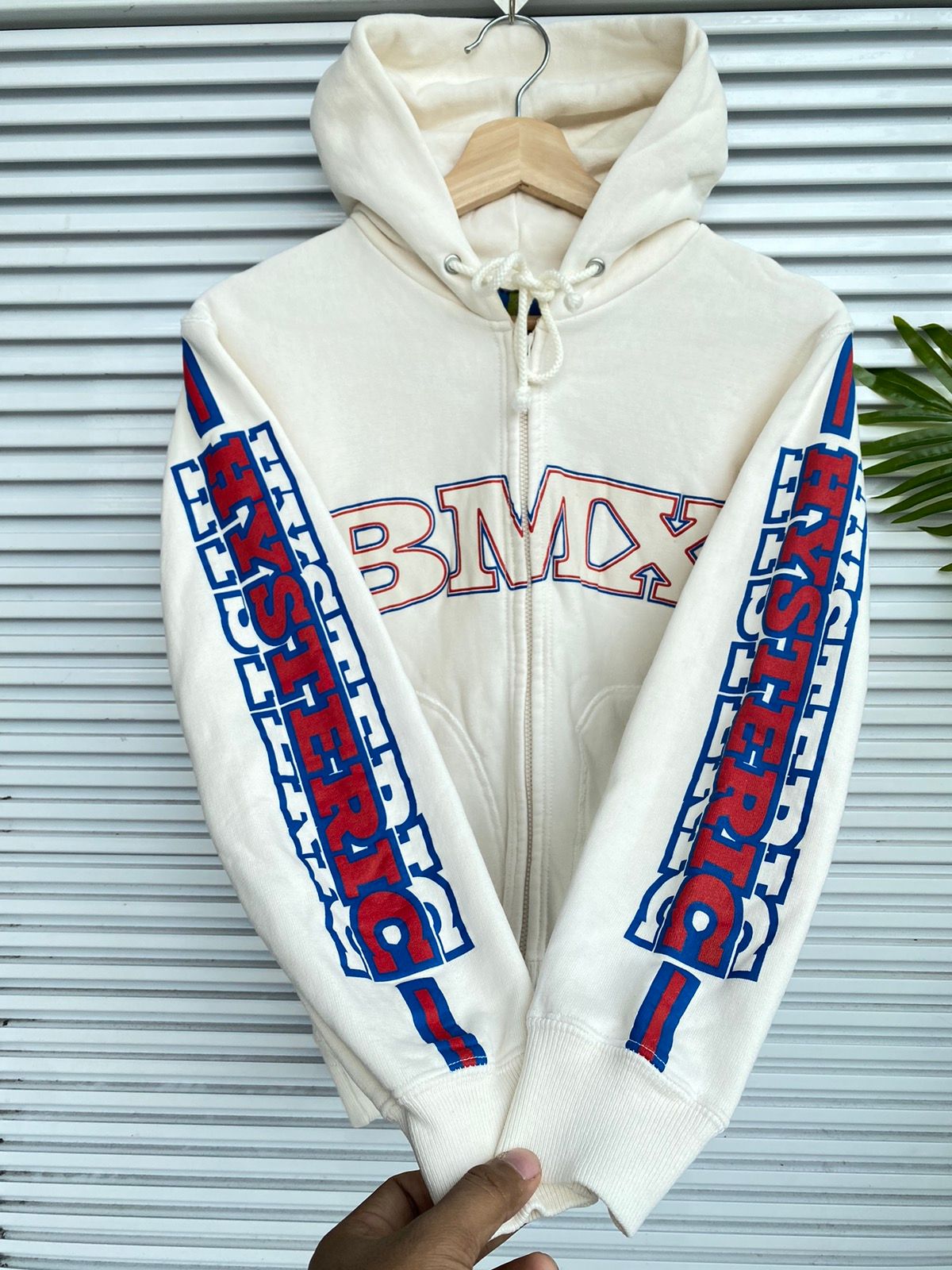 Pre-owned Avant Garde X Hysteric Glamour Vintage Hysteric Glamour Bmx Hoodies In White