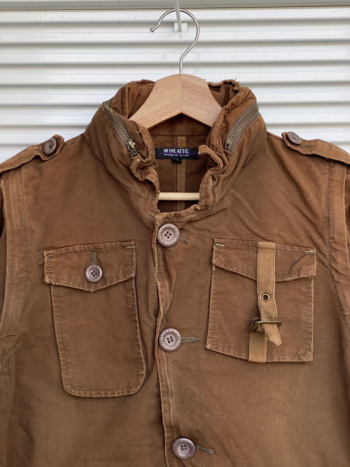 In The Attic × Japanese Brand In The Attic Tactical Bondage Small Parts Jacket Size US M / EU 48-50 / 2 - 3 Thumbnail