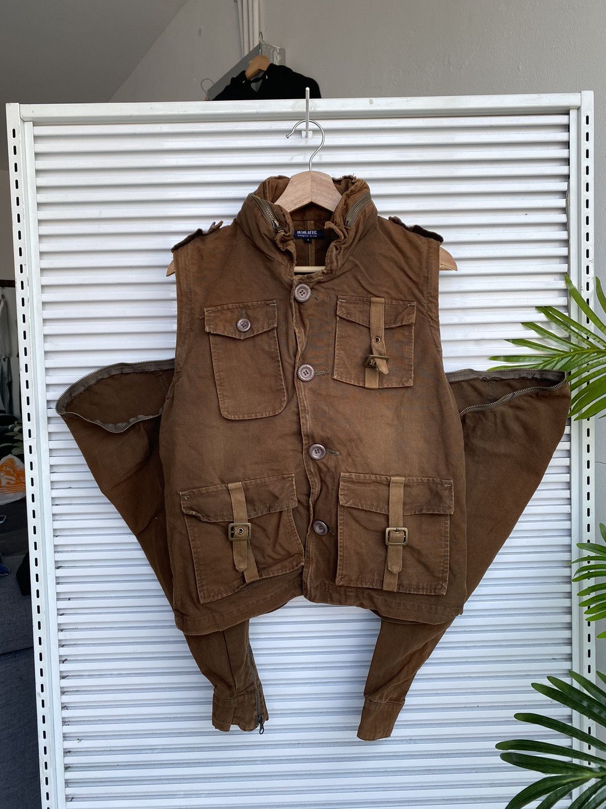 In The Attic × Japanese Brand In The Attic Tactical Bondage Small Parts Jacket Size US M / EU 48-50 / 2 - 1 Thumbnail