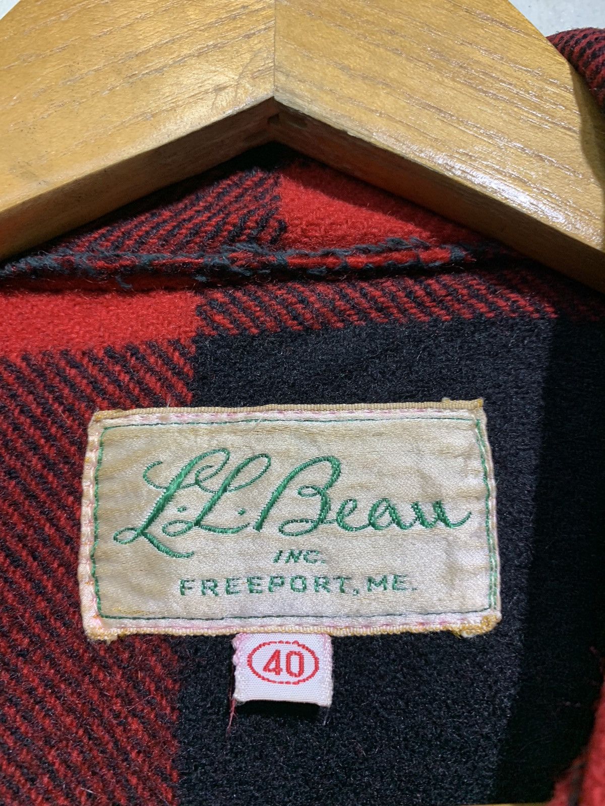 L.L. Bean 🔥RARE VTG 50S L.L BEAN WOOL MACKINAW JACKETS Size US M / EU 48-50 / 2 - 8 Thumbnail
