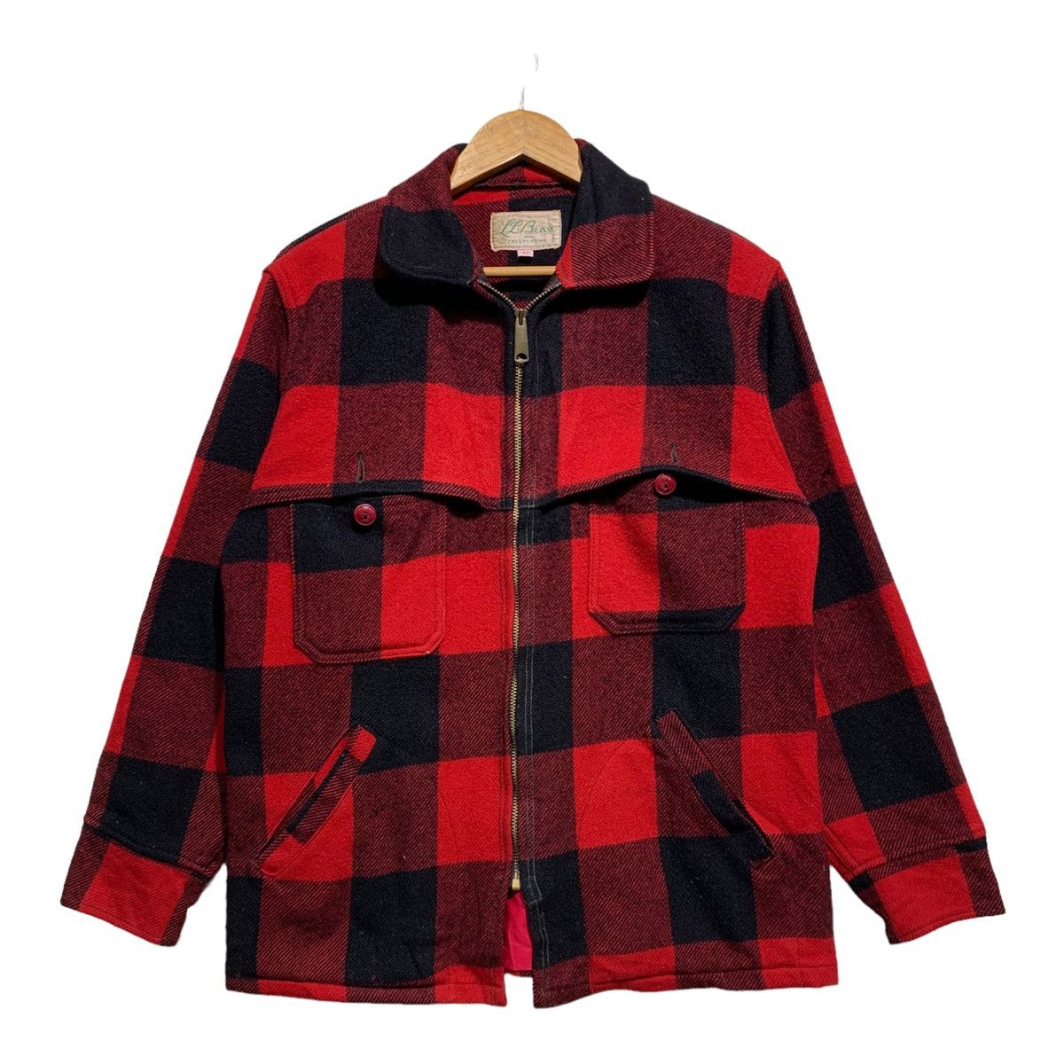 L.L. Bean 🔥RARE VTG 50S L.L BEAN WOOL MACKINAW JACKETS Size US M / EU 48-50 / 2 - 1 Thumbnail